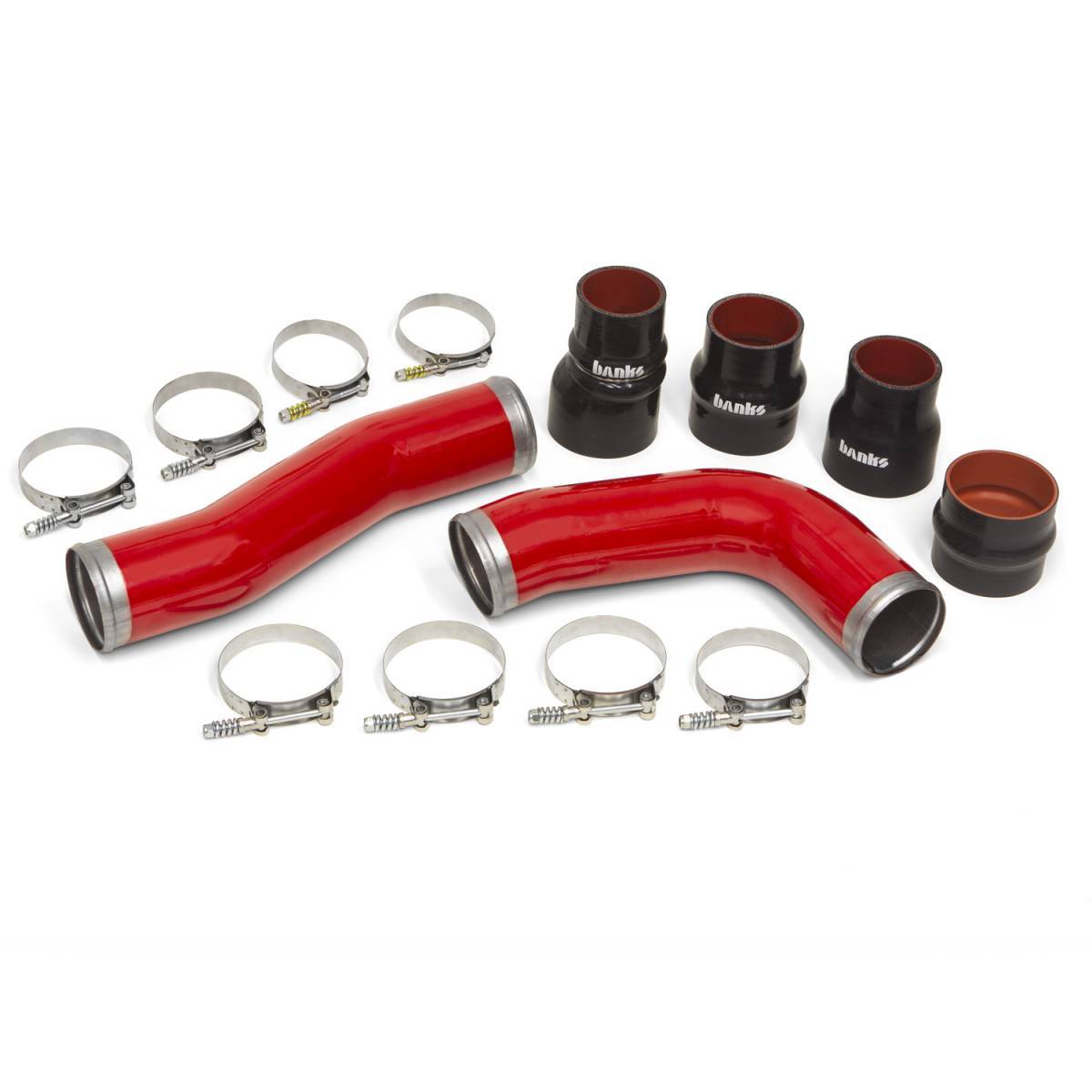 2010-2012 Cummins Turbocharger Boost Tubes (25998)-Turbocharger Boost Tubes-Banks Power-25998-Dirty Diesel Customs