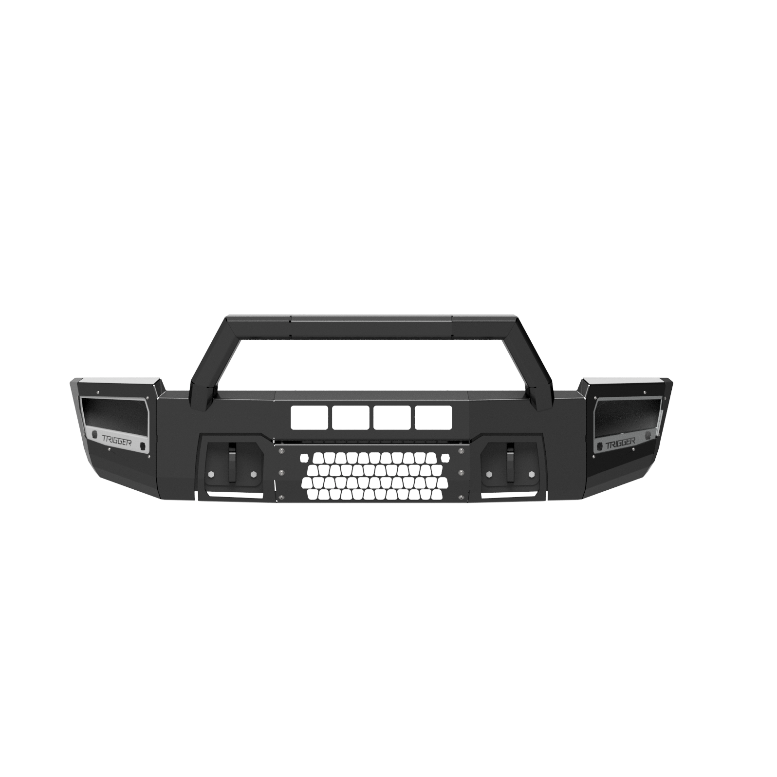 2010-2018 Cummins Maverick Front Bumper-Bumpers-Trigger Industries-TI-02-006-FP1-BTH-Dirty Diesel Customs