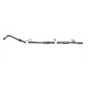 2010-2018 Mercedes Sprinter 3" CAT & DPF Race Pipe (FLO-18431)-Delete Pipe-Flo-Pro-Dirty Diesel Customs