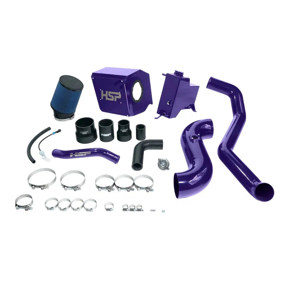 2011-2012 Deluxe No Bridge / Cold Side Bundle Kit (HSP-D-594-1-HSP)-Intake Kit-HSP Diesel-HSP-D-594-1-HSP-CP-Dirty Diesel Customs