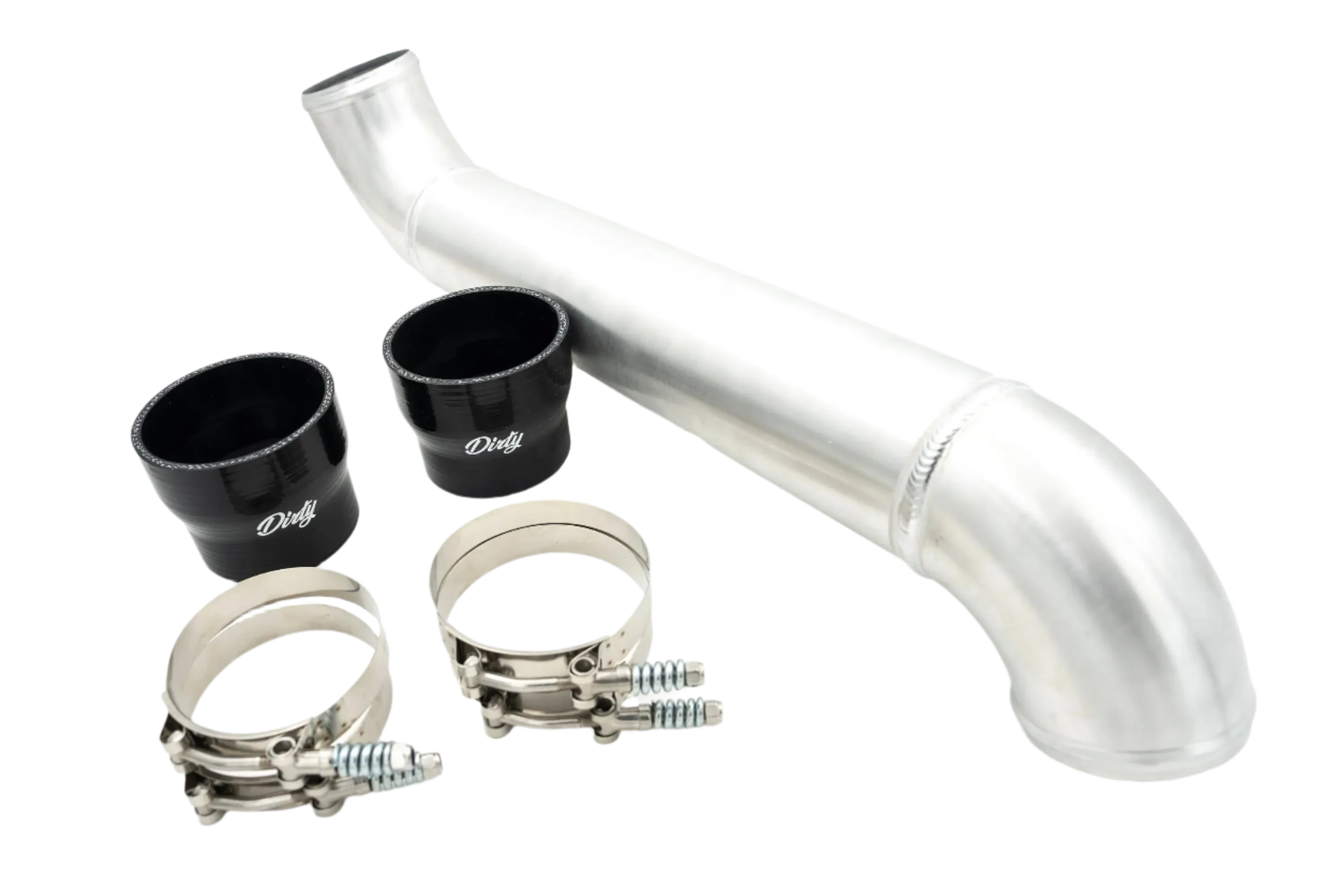 2011-2016 Duramax Dirty Cold Side Passenger Intercooler Pipe (LML-INT-A094)-Intercooler Piping-Dirty Diesel Customs-LML-INT-A094-Dirty Diesel Customs