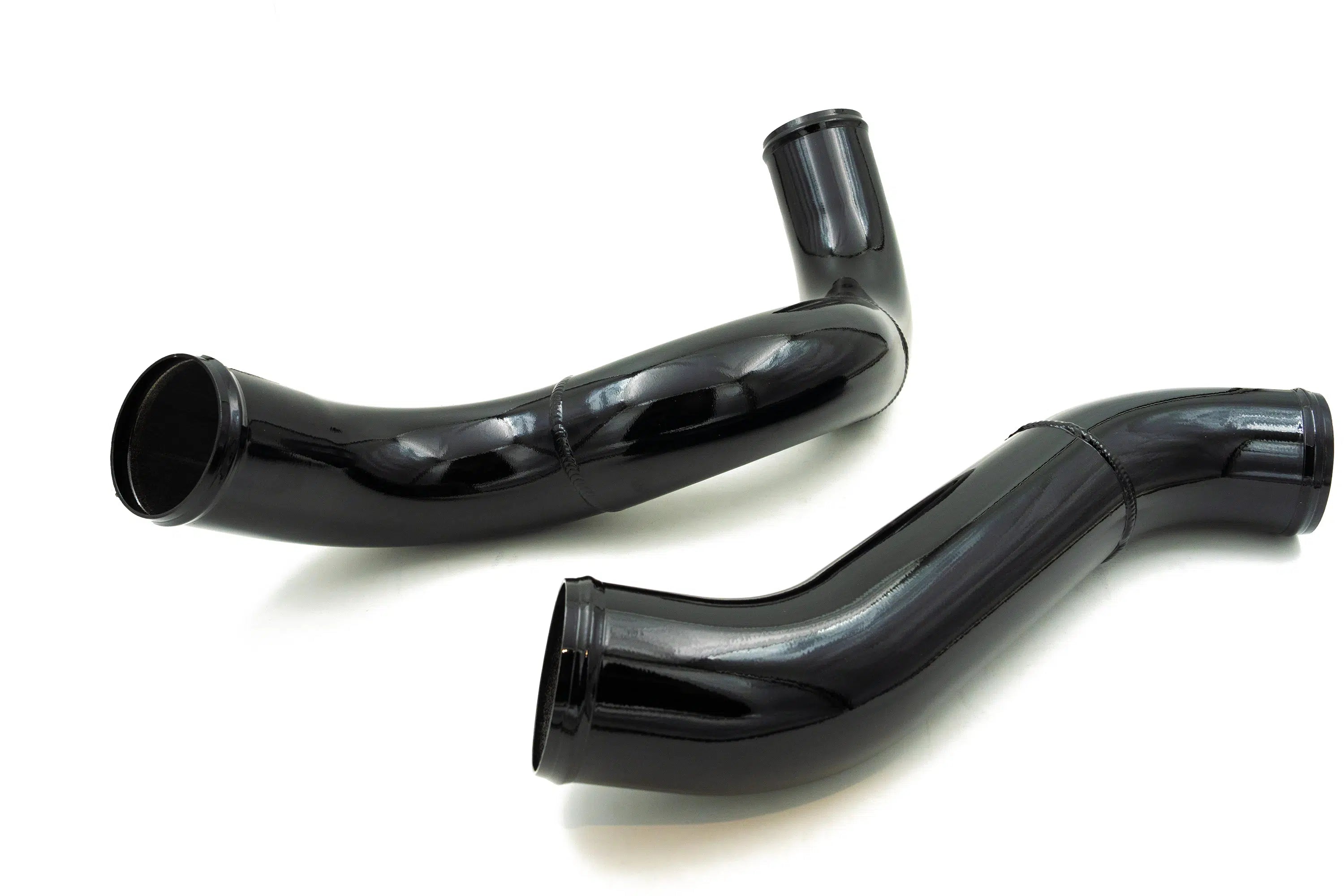 2011-2016 Duramax Hot Side Driver Intercooler Pipe (LML-INT-A095)-Intercooler Piping-Dirty Diesel Customs-LML-INT-A095-HGB-Dirty Diesel Customs