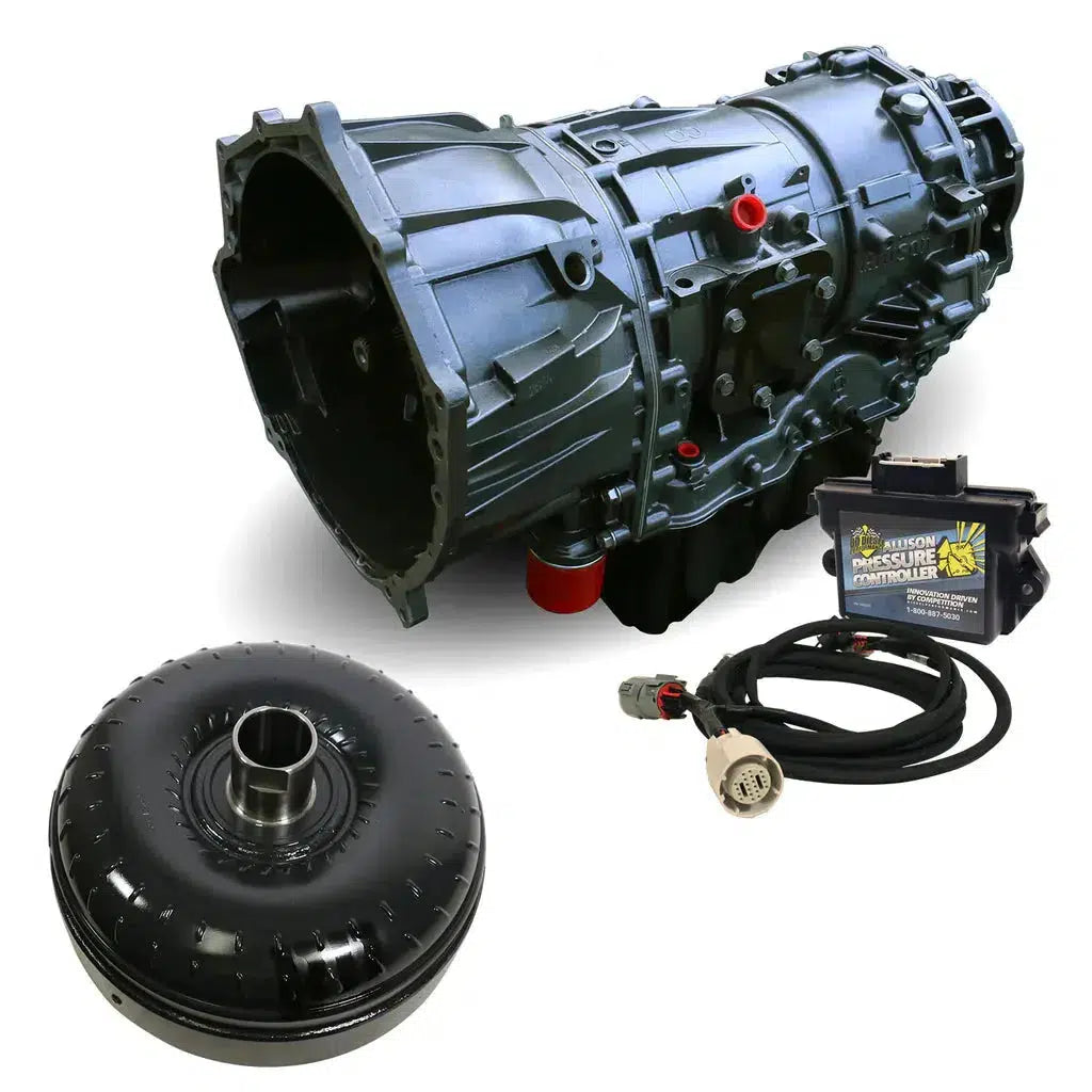 2011-2016 Duramax TowMaster Allison Transmission & Converter Package W/ Billet Input / Triple Torque & Controller (4WD) (1064754BM)-Transmission Package-BD Diesel-Dirty Diesel Customs