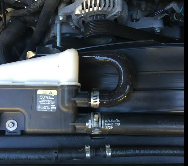 2011-2016 Powerstroke Molded Silicone Coolant Hose (067-EGR-0078)-EGR Delete-Dirty Diesel Customs-067-EGR-0078-Dirty Diesel Customs