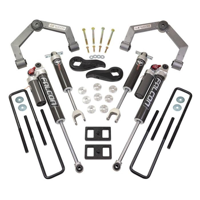 2011-2019 Duramax 3" SST2.1 Lift Kit W/ Fabricated Control Arms & Falcon 2.1 Shocks (62-35160)-Suspension Components-ReadyLift-62-35160-Dirty Diesel Customs