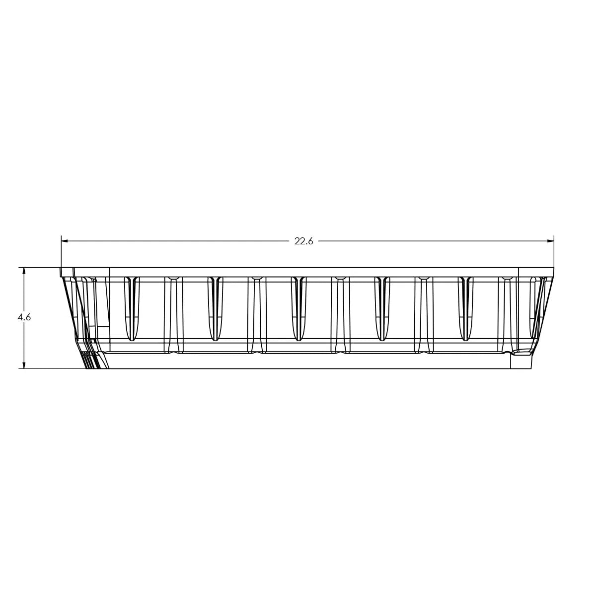 2011-2019 Powerstroke 6R140 Heavy-Duty Cast Aluminum Deep Transmission Pan (328052000)-Transmission Pan-PPE-Dirty Diesel Customs