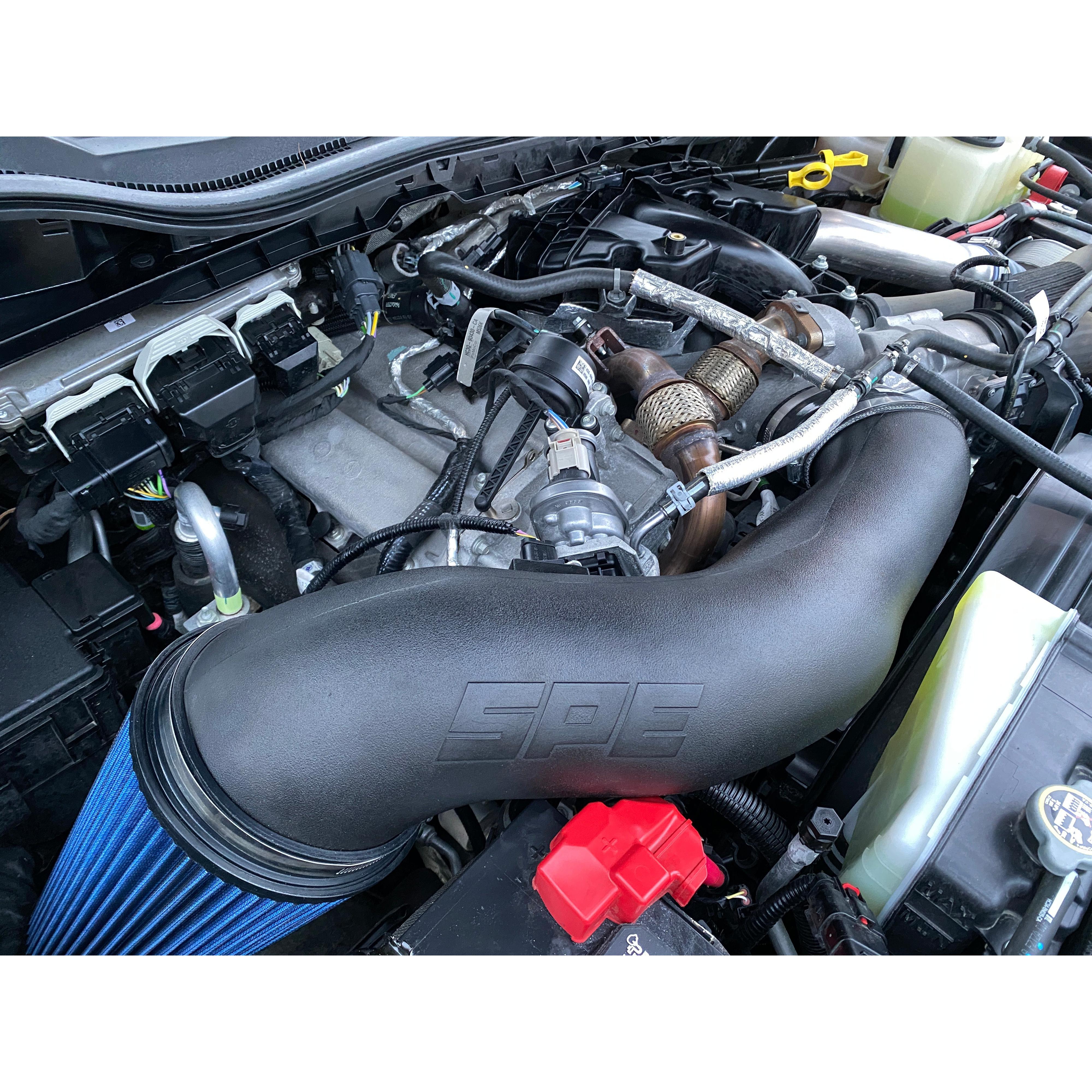 2011-2019 Powerstroke Air Intake System (SPE-S100147)-Intake Kit-SPE Motorsport-Dirty Diesel Customs