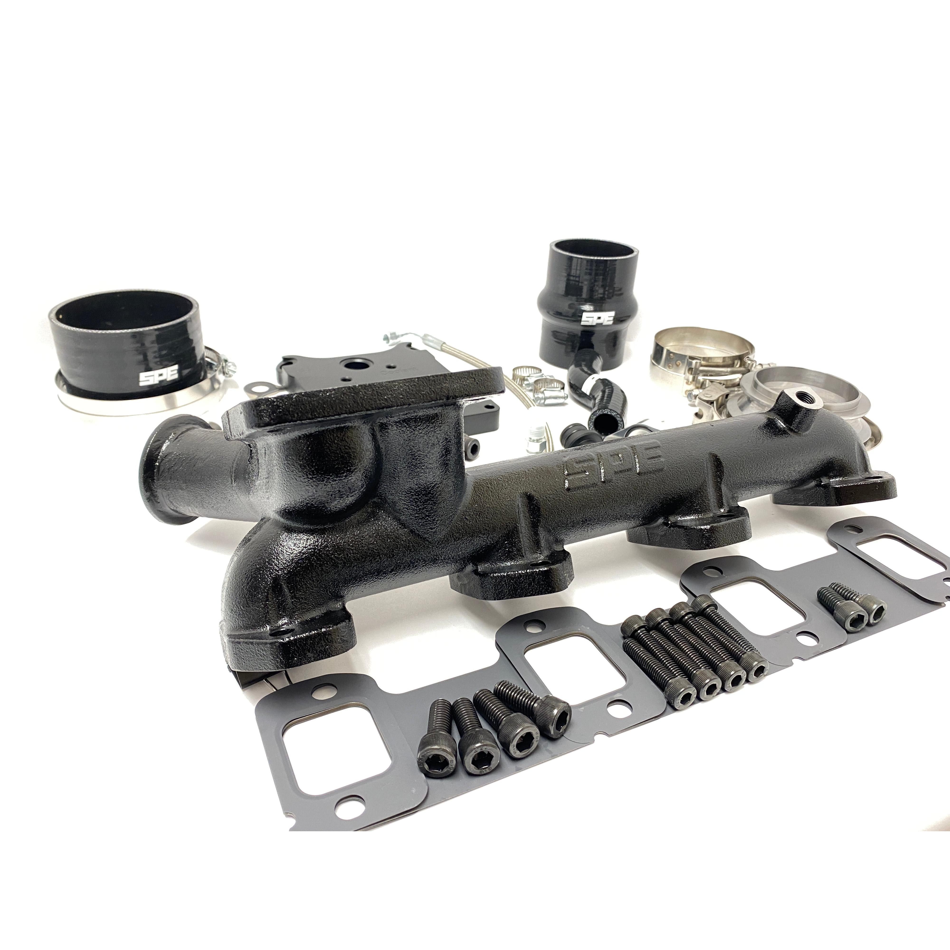 2011-2021 Powerstroke Emperor T4 Manifold Kit (SPE-S100137)-Exhaust Manifold-SPE Motorsport-Dirty Diesel Customs