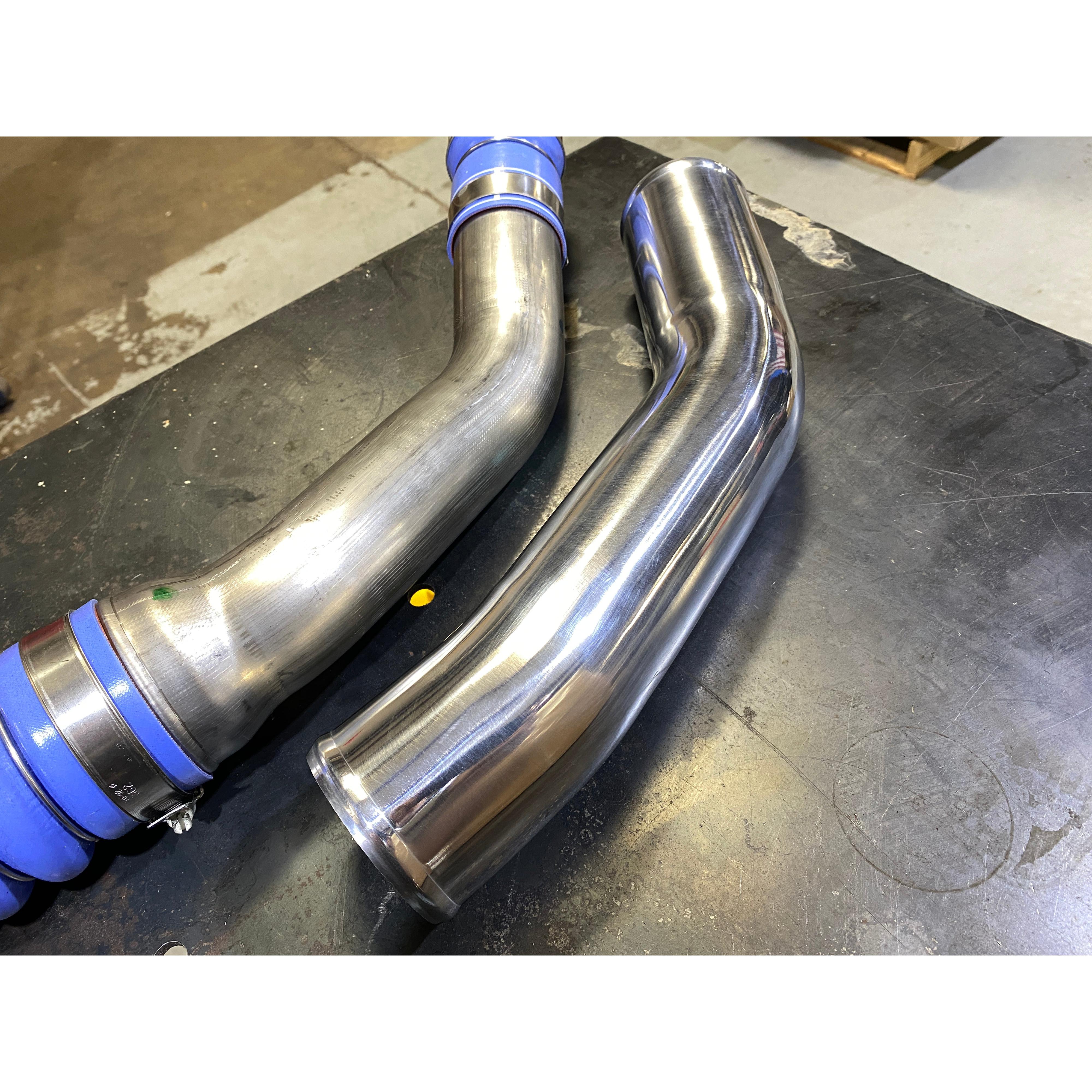 2011-2022 Powerstroke Hot Side Intercooler Pipe (SPE-S100117)-Intercooler Piping-SPE Motorsport-Dirty Diesel Customs