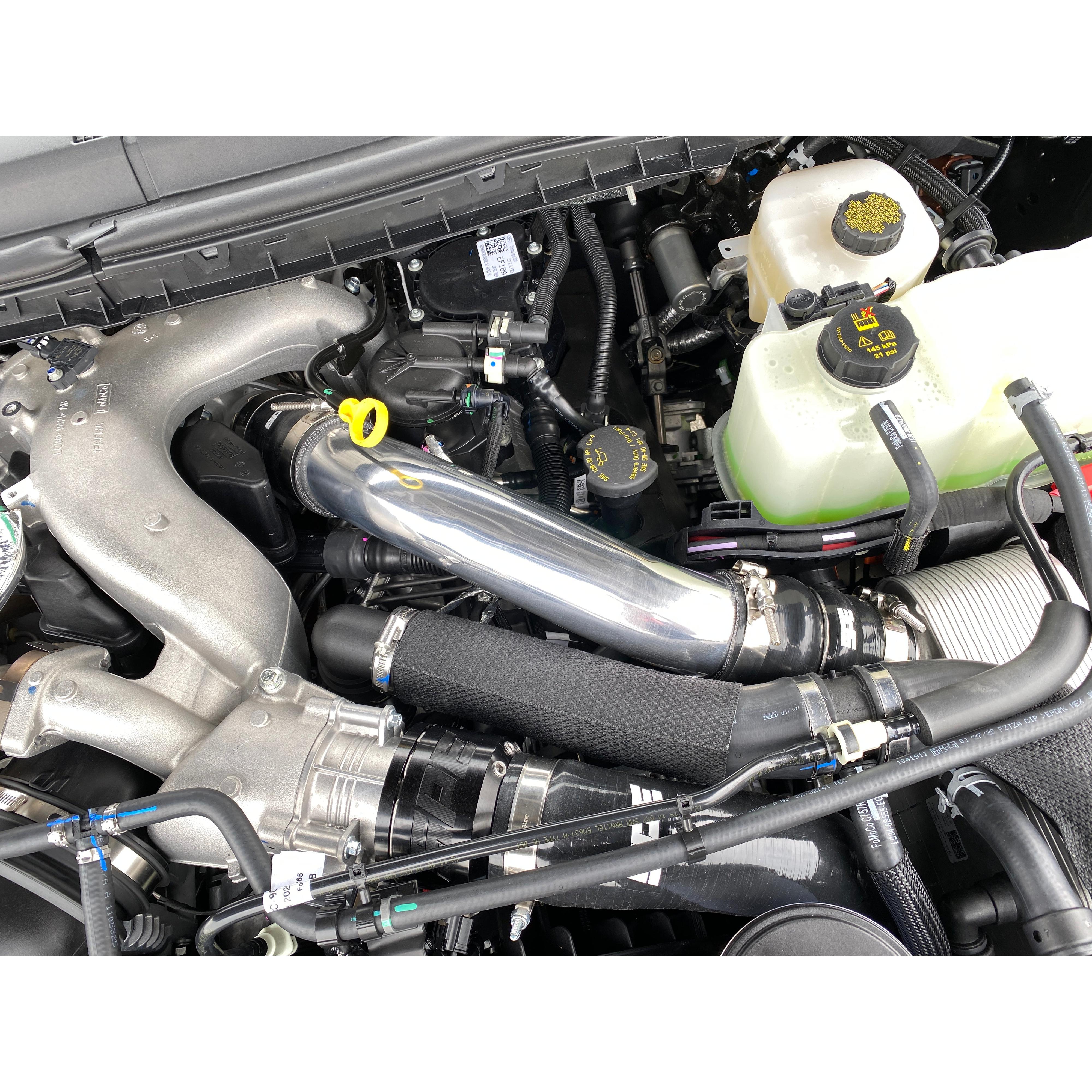 2011-2022 Powerstroke Hot Side Intercooler Pipe (SPE-S100117)-Intercooler Piping-SPE Motorsport-Dirty Diesel Customs