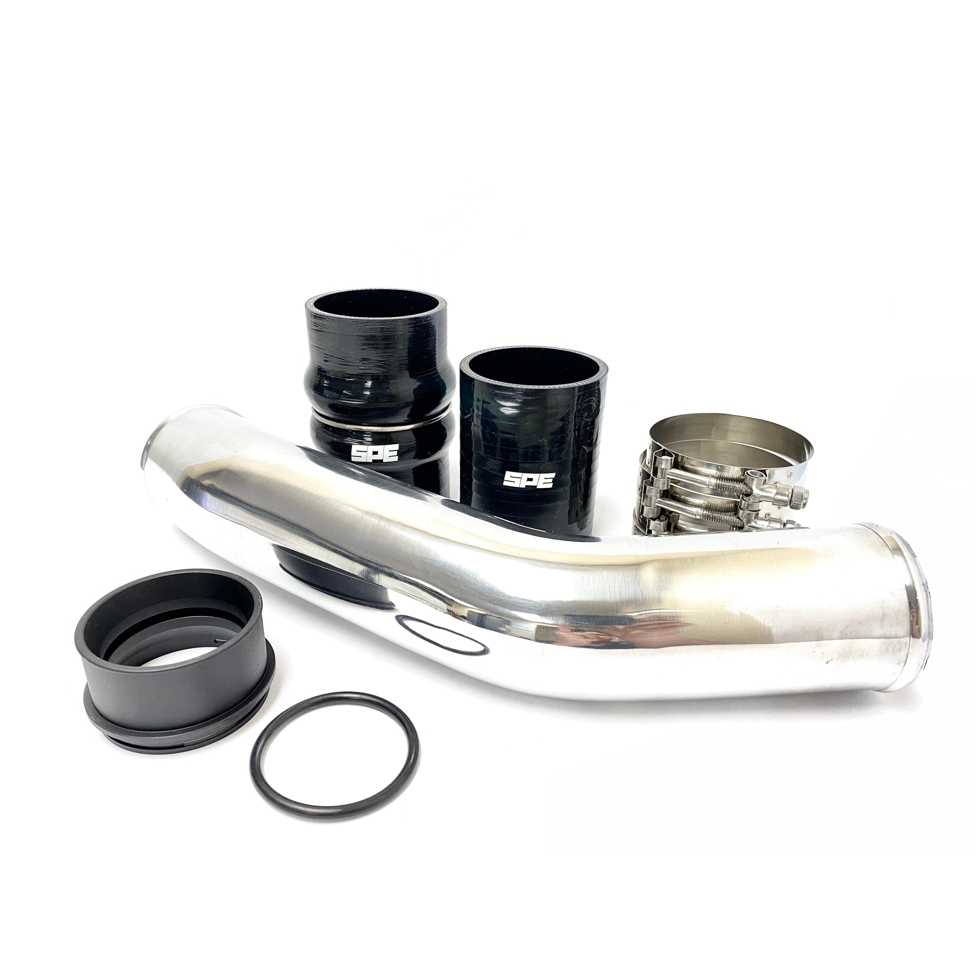 2011-2022 Powerstroke Hot Side Intercooler Pipe (SPE-S100117)-Intercooler Piping-SPE Motorsport-Dirty Diesel Customs