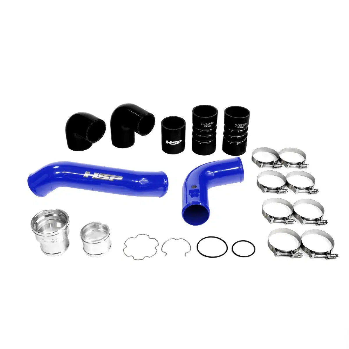 2011-2022 Powerstroke Intercooler Bundle Kit (HSP-P-492-HSP)-Intercooler Kit-HSP Diesel-HSP-P-492-HSP-CB-Dirty Diesel Customs