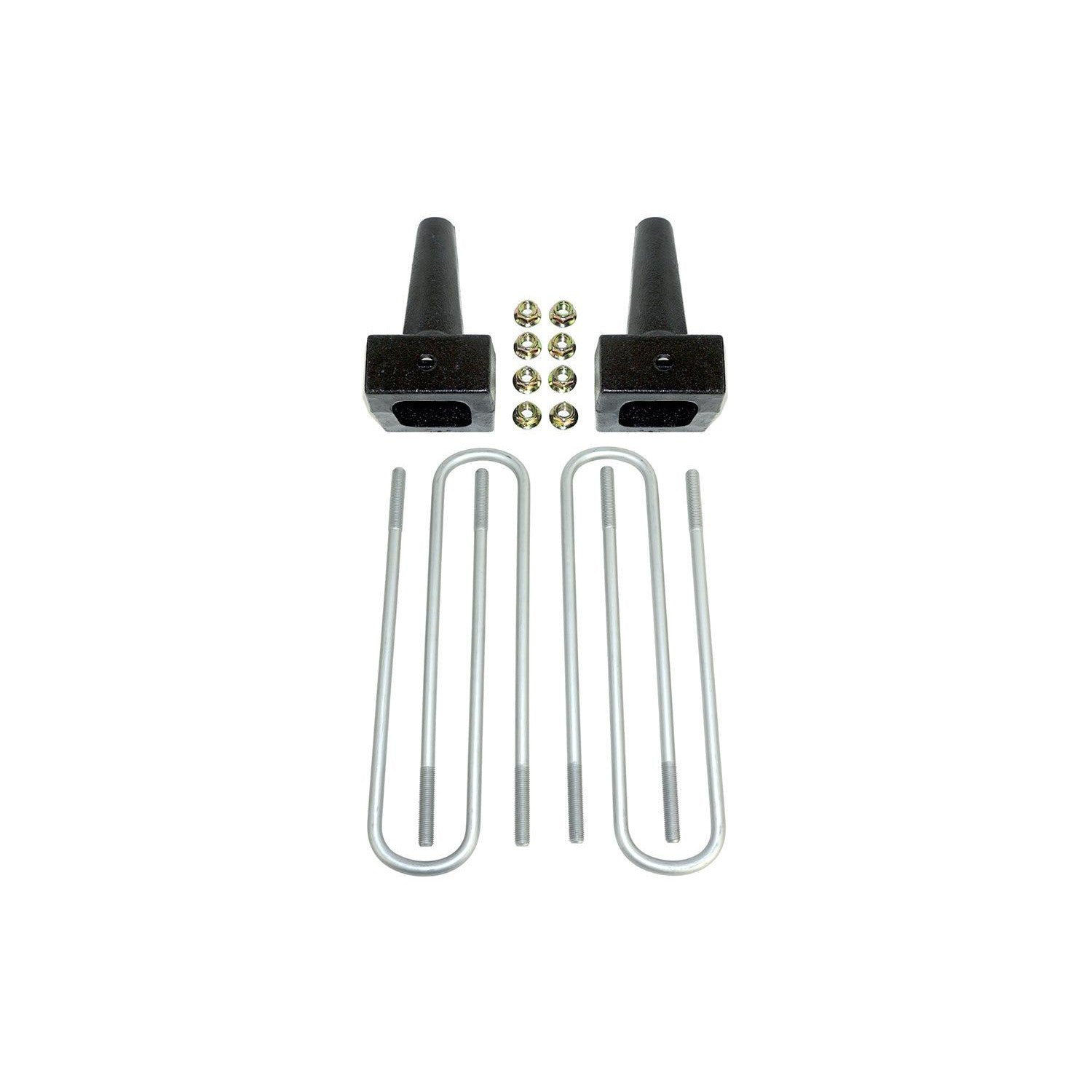 2011-2024 Powerstroke 5.0" Rear Lift Block Kit W/ Overload Springs (HP10521)-Lift Blocks-PACBRAKE-Dirty Diesel Customs