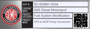 2011-2024 Powerstroke CP4 to DCR Fuel Injection Pump Conversion Kit (6.7F-DCR-1)-DCR Conversion Kit-S&S Diesel-6.7F-DCR-1-Dirty Diesel Customs