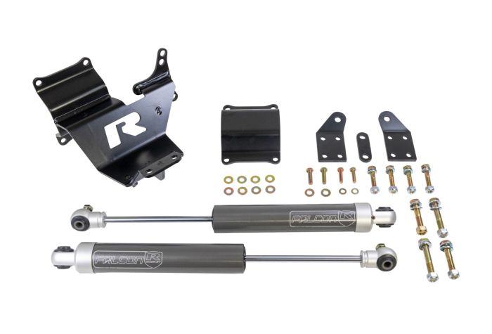 2011-2024 Powerstroke Dual Steering Stabilizer (77-23200)-Radius Arm-ReadyLift-77-23200-Dirty Diesel Customs