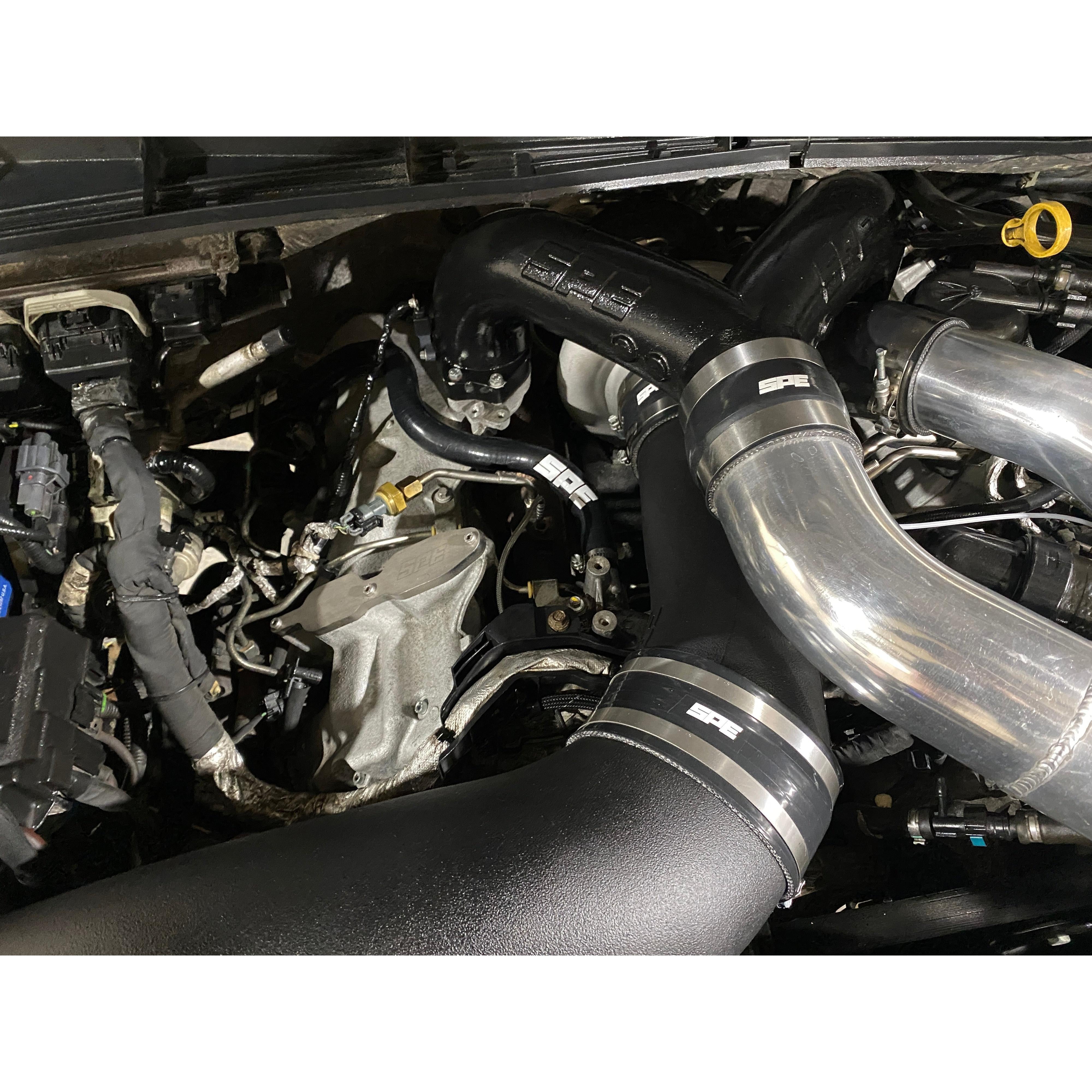 2011-2024 Powerstroke Intake Piping Kit (SPE-S100251)-Intake Kit-SPE Motorsport-Dirty Diesel Customs