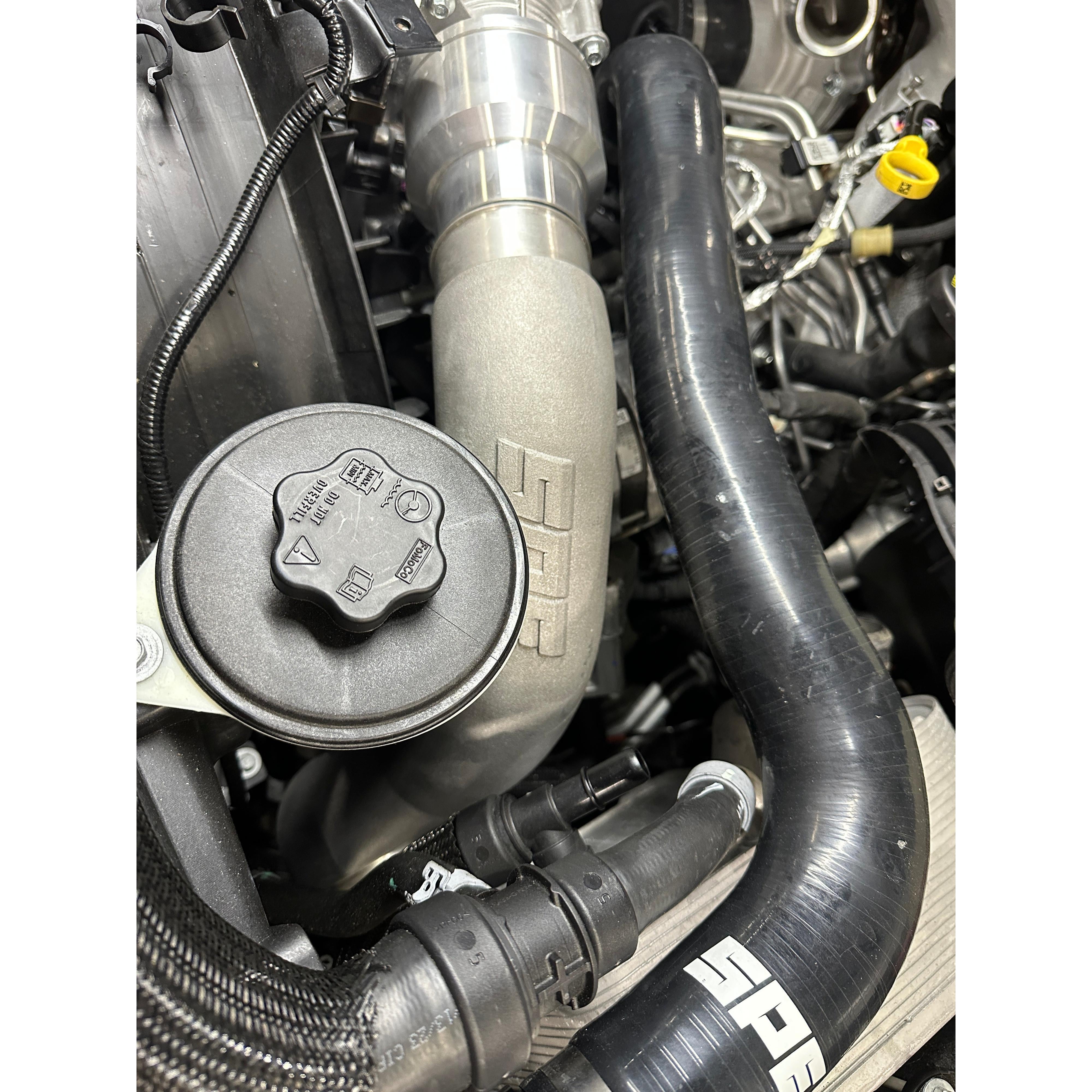 2011-2024 Powerstroke XD Cold Side Pipe (SPE-S100328)-Intercooler Piping-SPE Motorsport-Dirty Diesel Customs