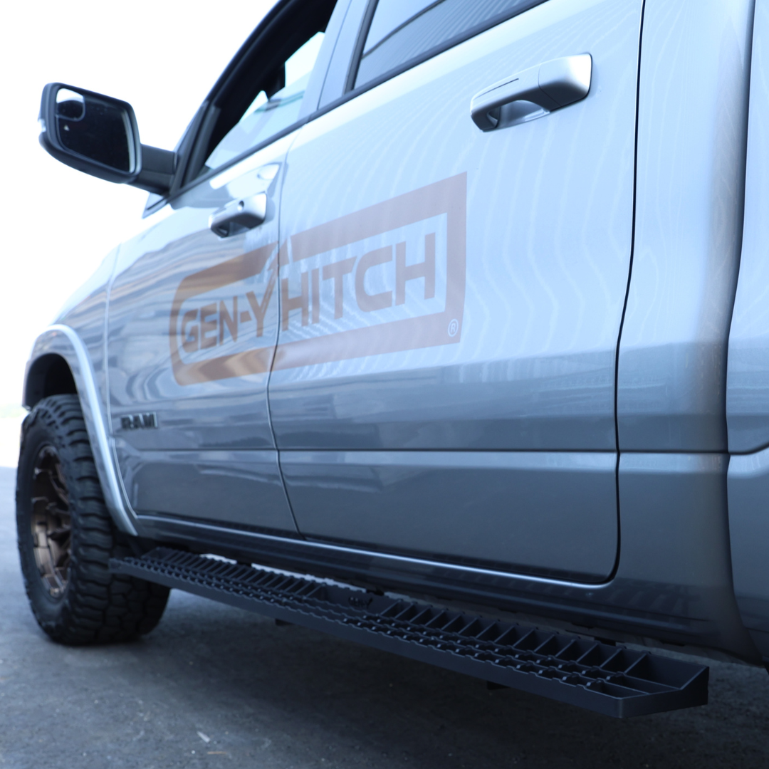 2011-2024 Ram, Ford, GMC Crew Cab Running Boards (GH-25001)-Running Boards-Gen-Y Hitch-Dirty Diesel Customs