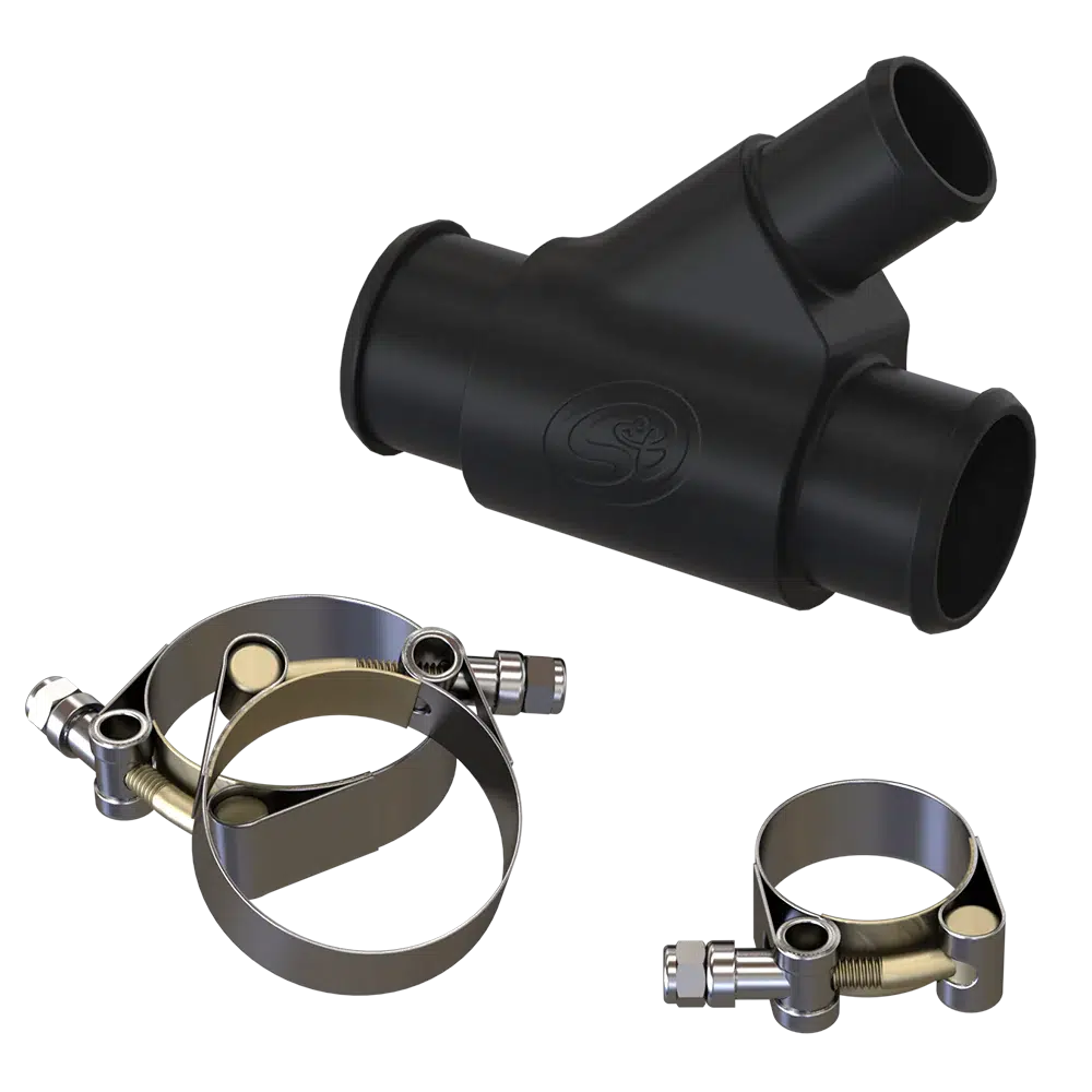 2013-2015 Cummins S&B Aluminum Coolant Y-Pipe (85-1000)-Y-Pipes-S&B Filters-85-1000-Dirty Diesel Customs