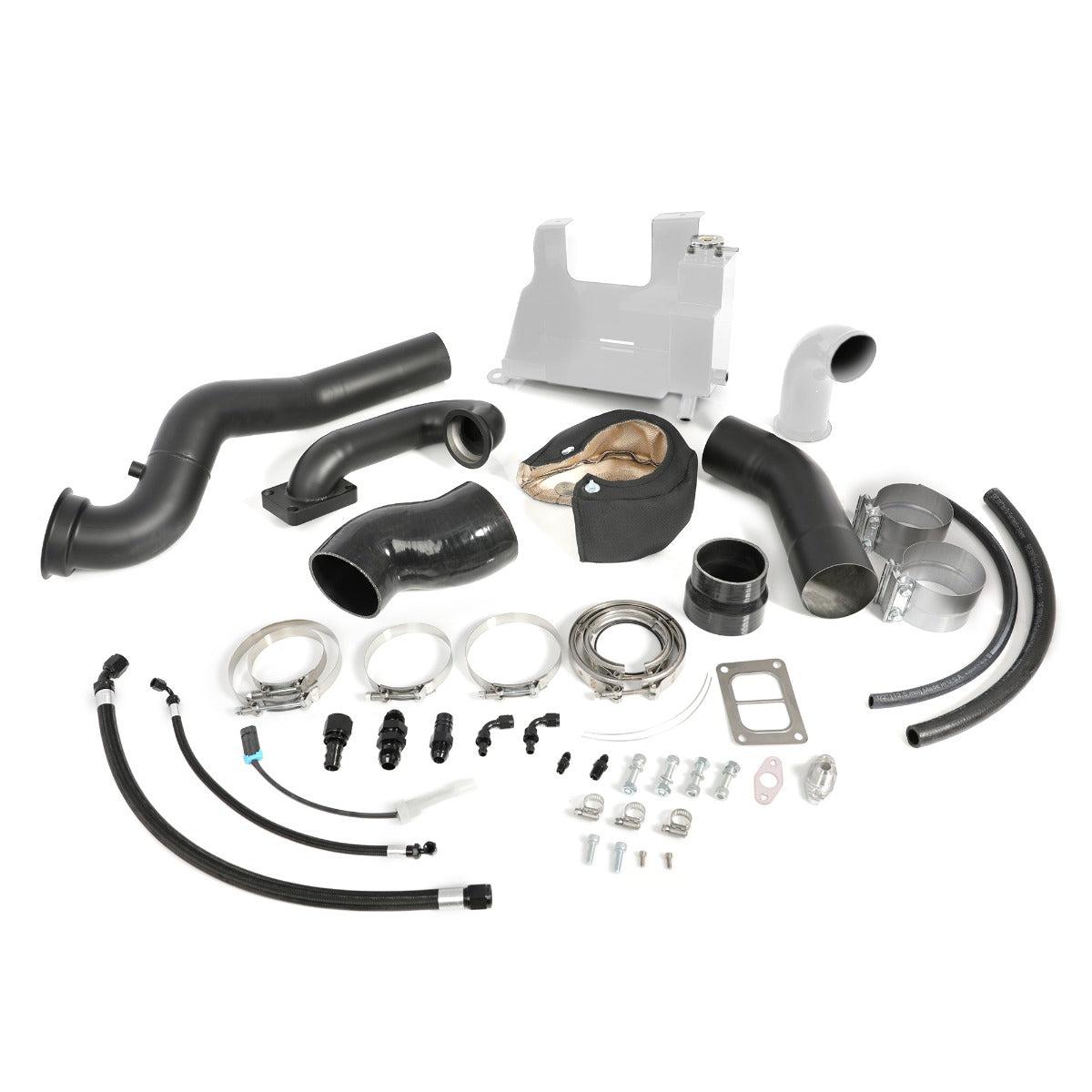 2013-2017 Cummins Add A Turbo Kit (No Turbo) (713-2-HSP)-Turbo Mounting Kit-HSP Diesel-713-2-HSP-RAW-Dirty Diesel Customs