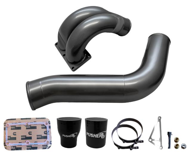 2013-2018 Cummins 3.5" Mega Intake System (PRC1318MKT)-Intake Manifold-Pusher-PRC1318MKT_T-Dirty Diesel Customs