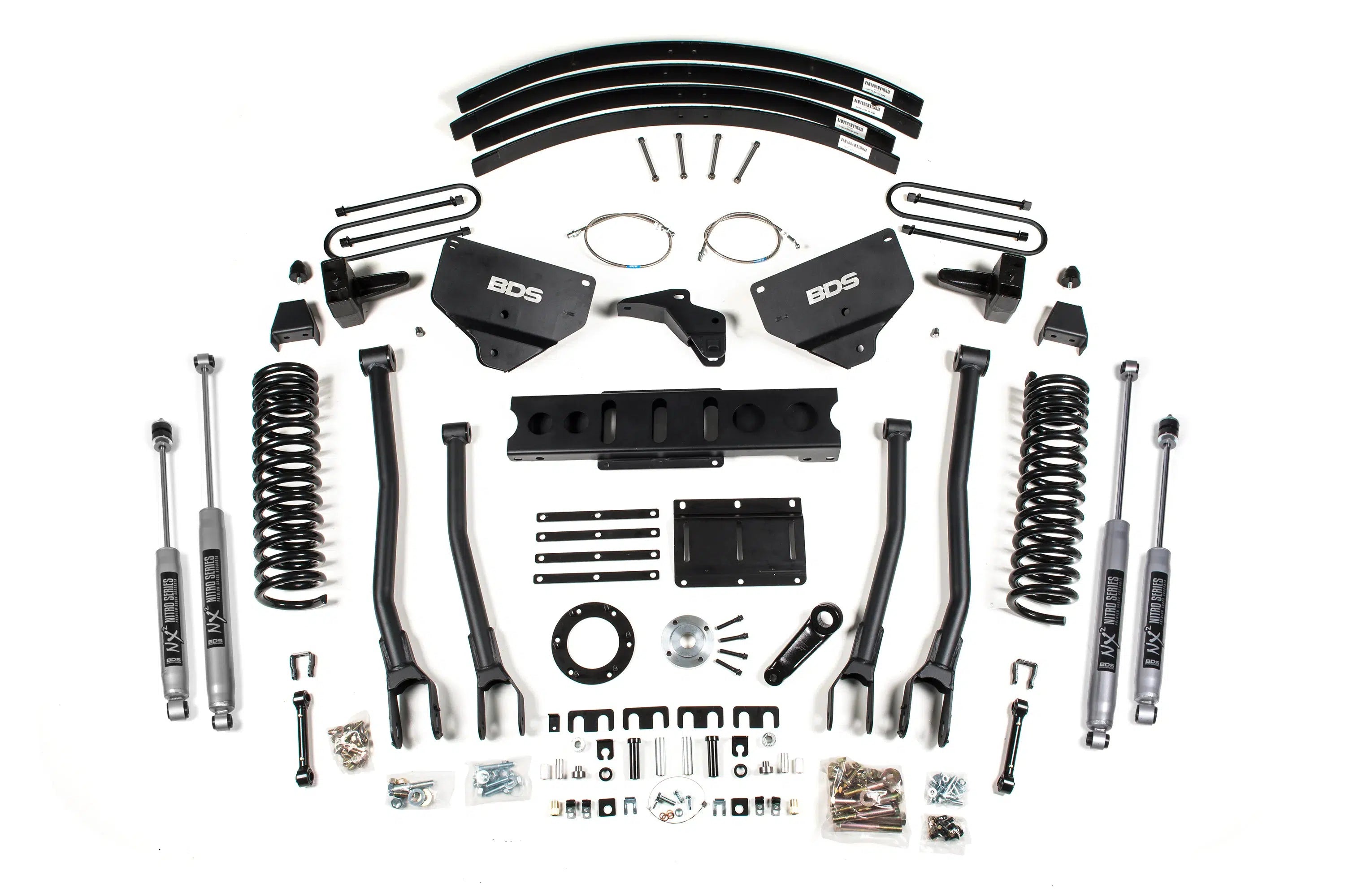 2013-2018 Cummins 4 Link 8" BDS Lift Kit (BDS1614H)-Lift Kit-BDS-Dirty Diesel Customs