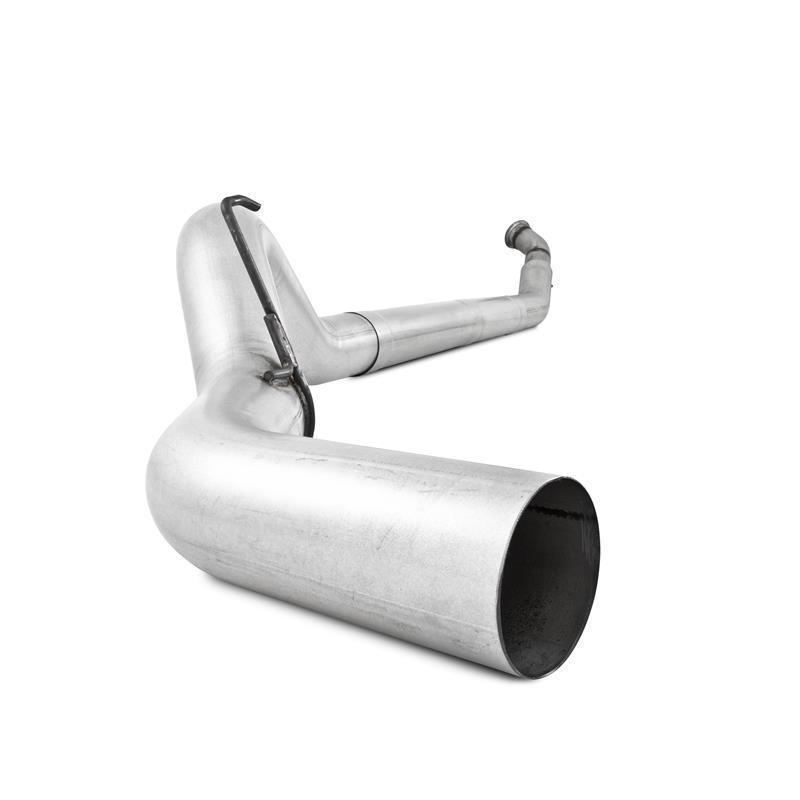 2013-2018 Cummins 4" Turbo Back Exhaust - No Muffler (C6145PLM)-Turbo Back Exhaust System-P1 Performance Products-Dirty Diesel Customs