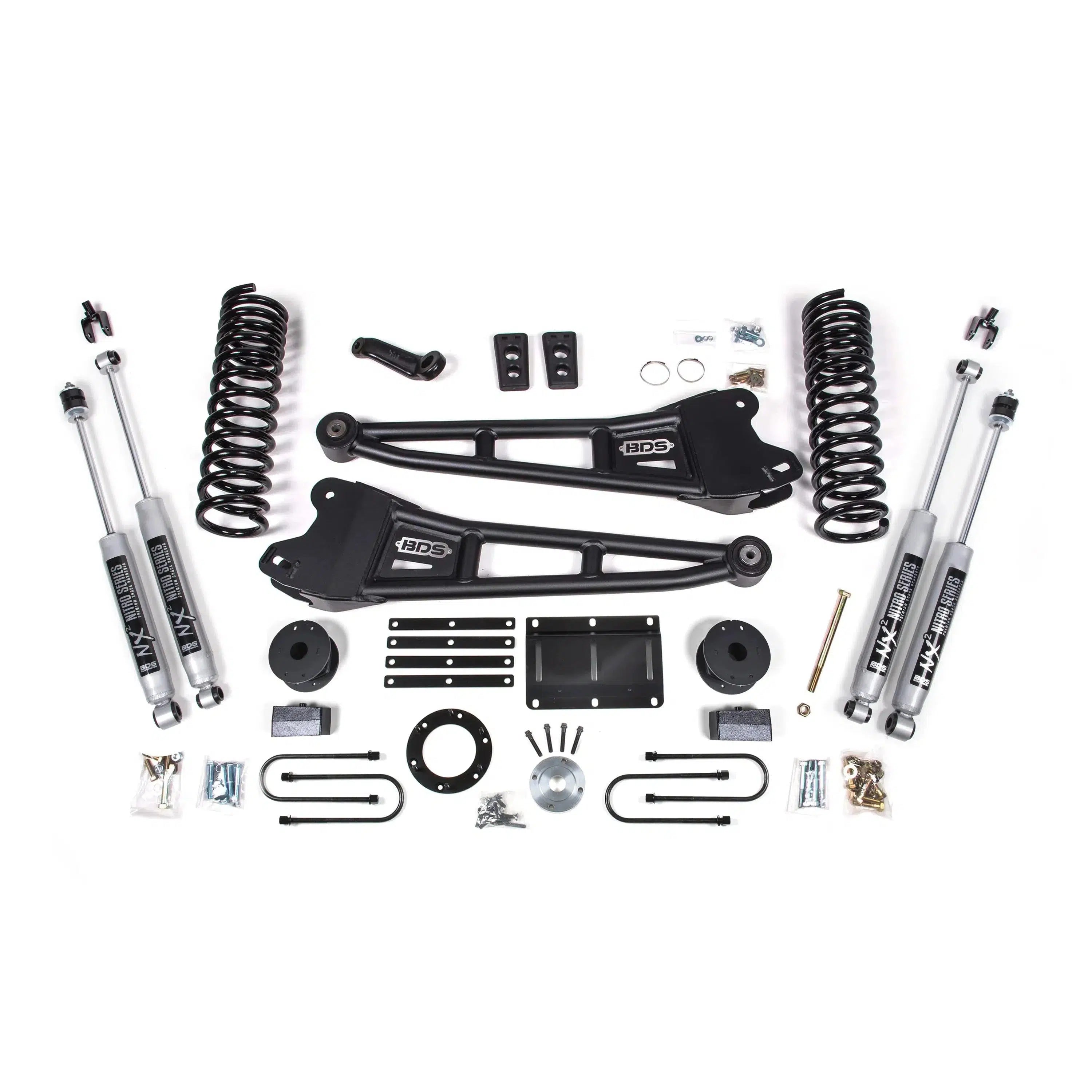 2013-2018 Cummins 6" Radius Arm Lift Kit (BDS2106H)-Lift Kit-BDS-Dirty Diesel Customs