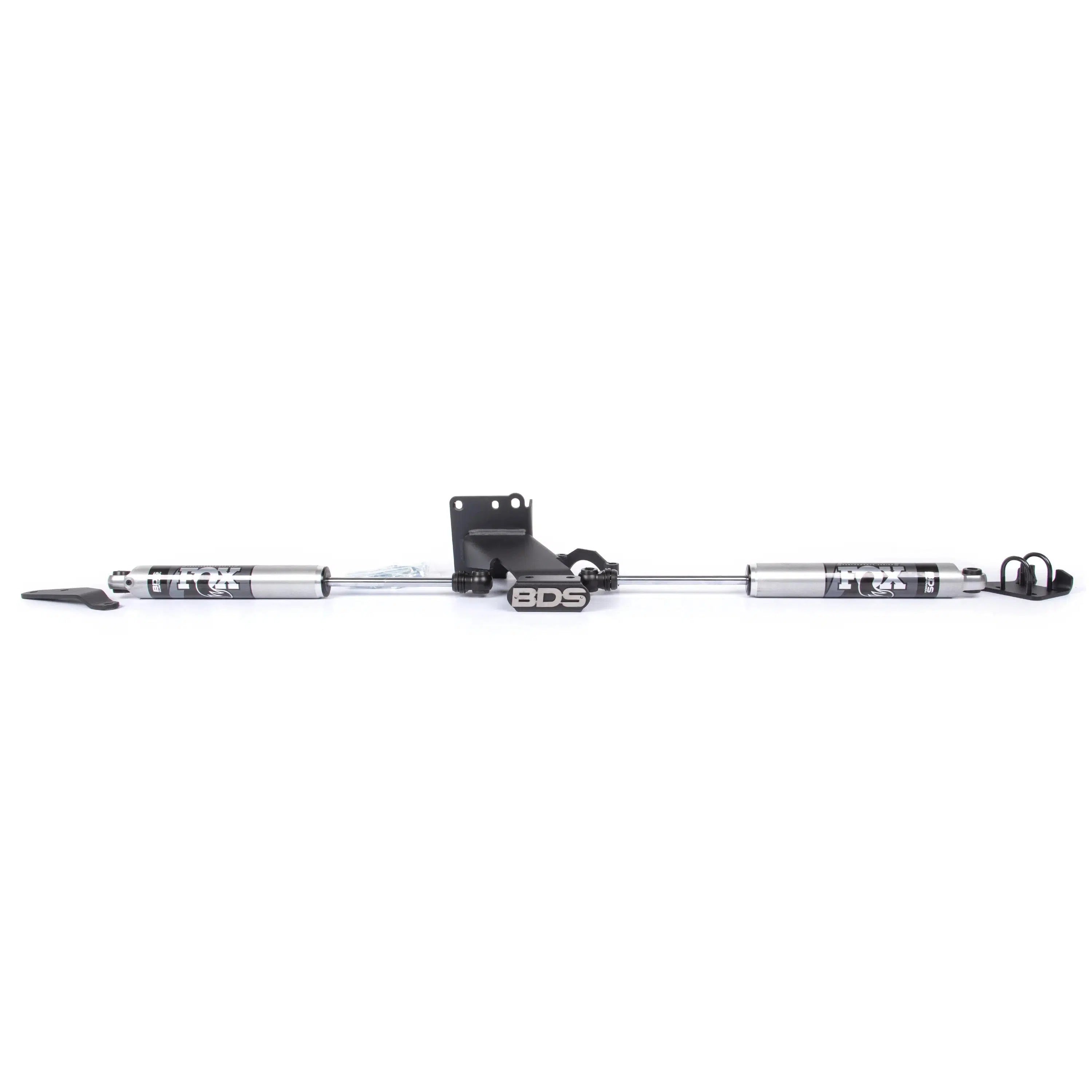 2013-2018 Cummins Fox 2.0 Dual Steering Stabilizer (BDS2015DF)-Steering Stabilizer-BDS-Dirty Diesel Customs