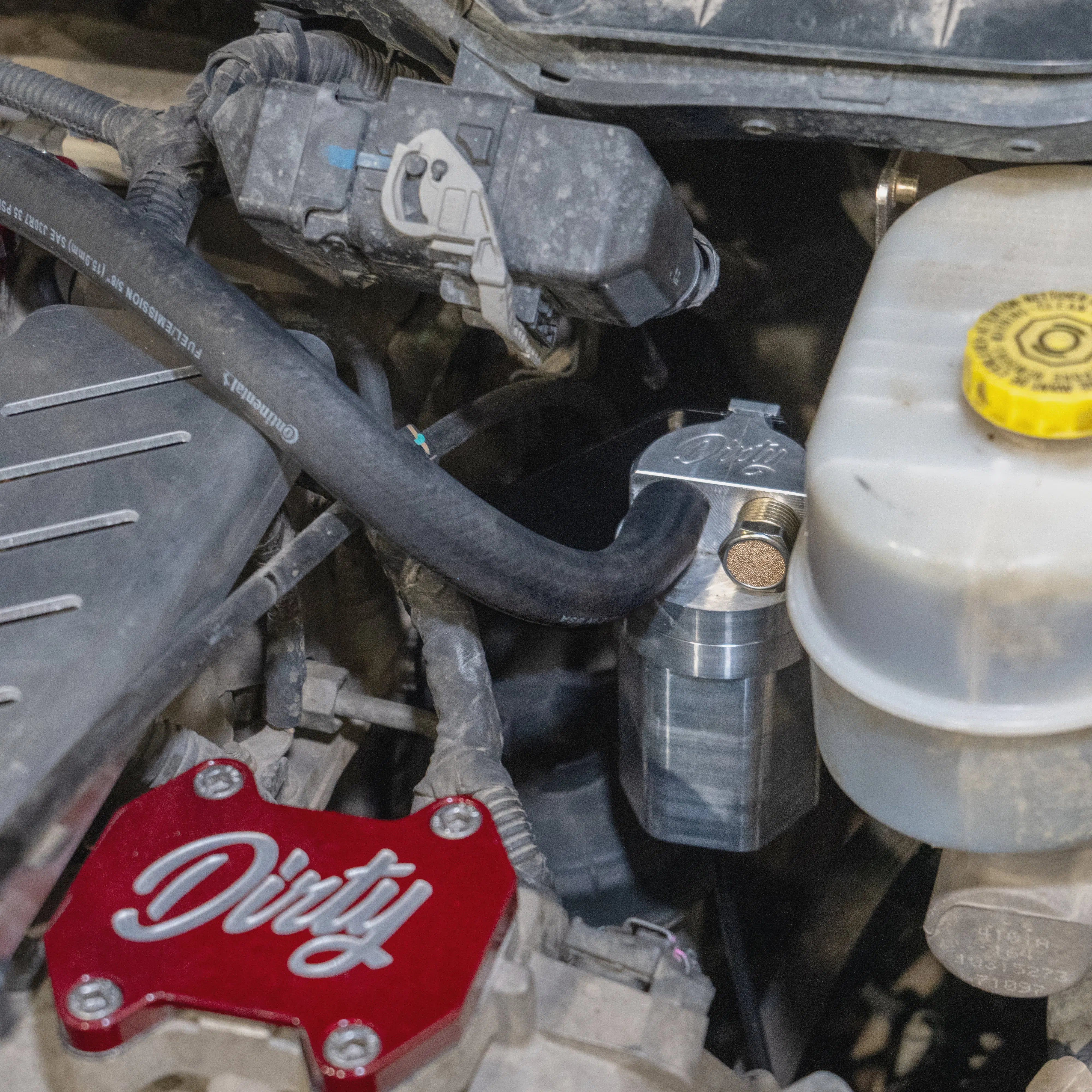 2013-2018 Cummins Mount Kit for Dirty Universal Catch Can (I67-ENG-A146)-Catch Can Mount Kit-Dirty Diesel Customs-Dirty Diesel Customs