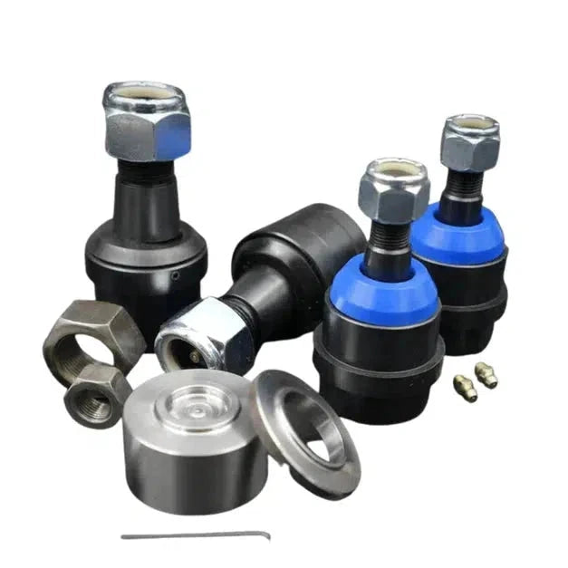 2013.5-2022 Cummins Upper & Lower Ball Joint Kit (4) (6821-7460A-KIT)-Ball Joints-EMF Rod Ends & Steering Components-Dirty Diesel Customs