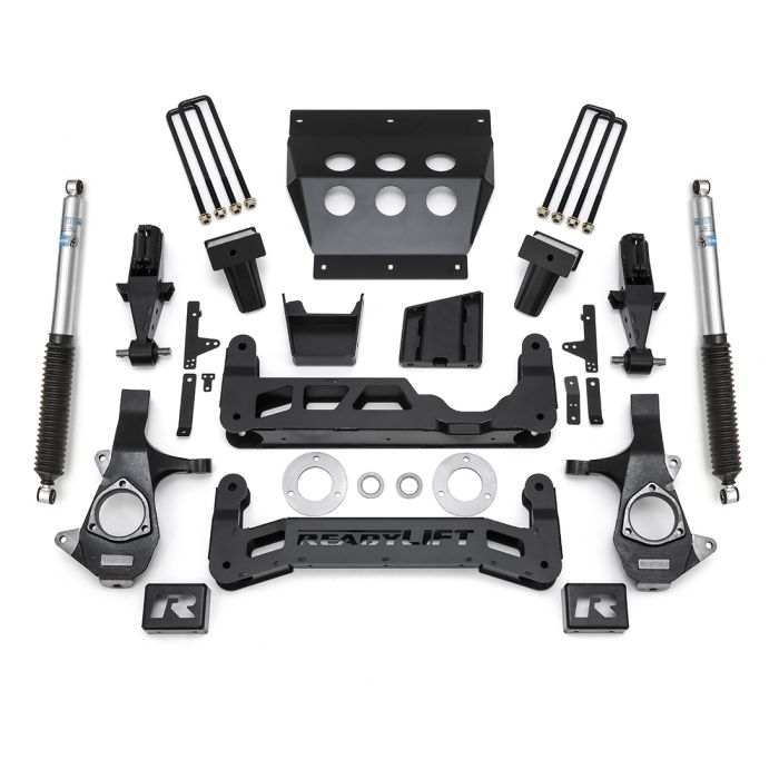 2014-2016 GMC 1500 7" Big Lift Kit w/ Cast Steel Suspension (44-3471)-Lift Kit-ReadyLift-44-3471-Dirty Diesel Customs