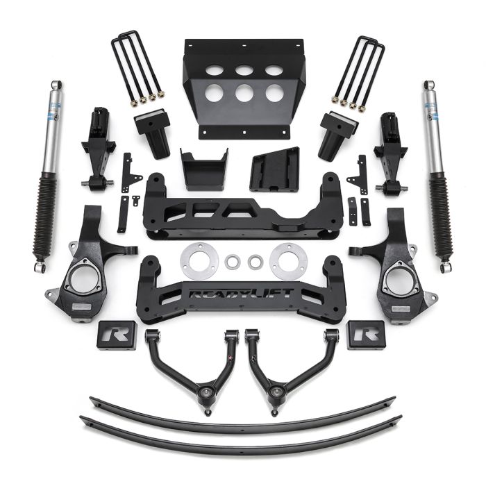 2014-2016 GMC 1500 9" Big Lift Kit w/ Cast Steel Suspension (44-3491)-Lift Kit-ReadyLift-44-3491-Dirty Diesel Customs