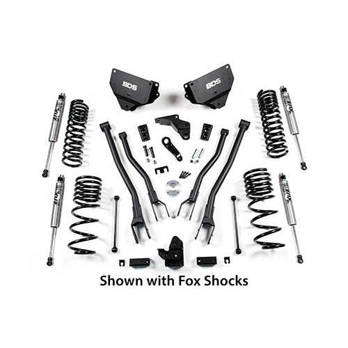 2014-2018 Cummins 2500 4" 4-Link Lift Kit (BDS1602H)-Lift Kit-BDS-Dirty Diesel Customs