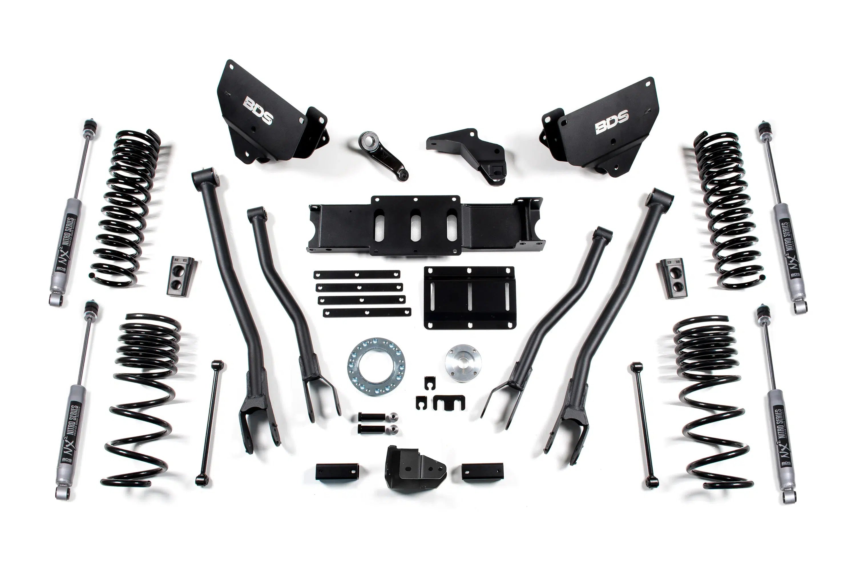 2014-2018 Cummins 2500 6" 4-Link Lift Kit (BDS1604H)-Lift Kit-BDS-Dirty Diesel Customs