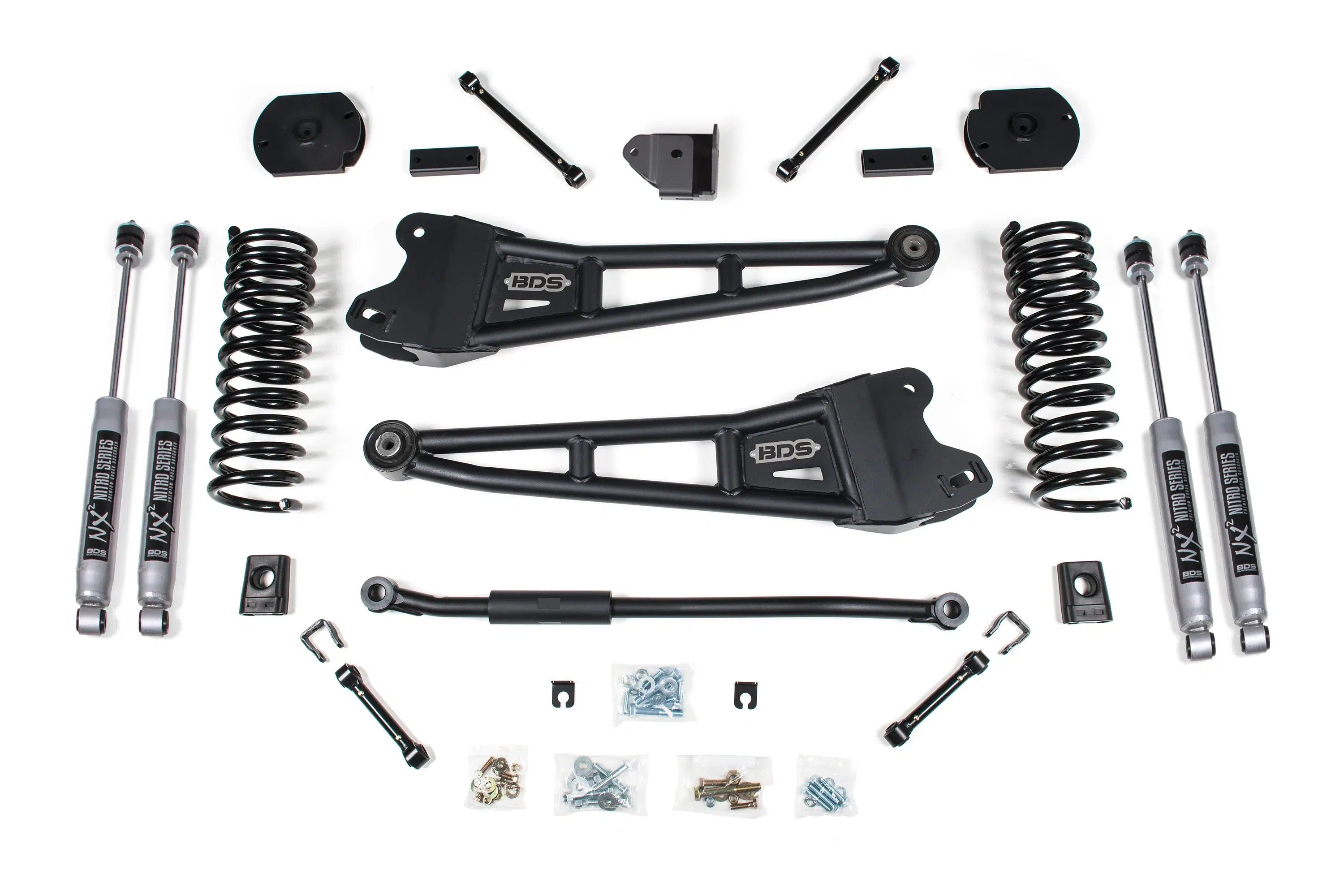 2014-2018 Cummins 3" Radius Arm Lift Kit (BDS1624H)-Lift Kit-BDS-Dirty Diesel Customs