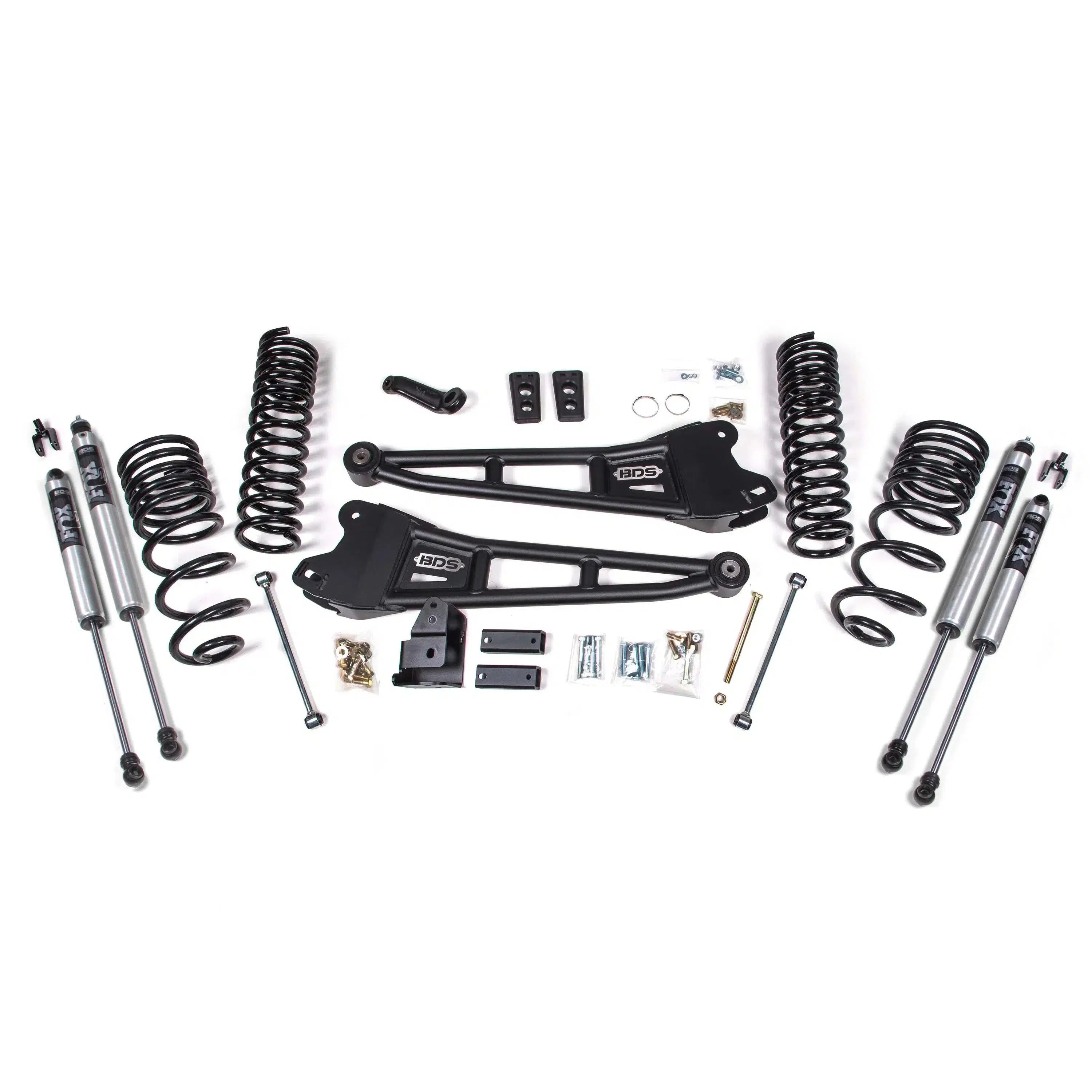 2014-2018 Cummins 4" Radius Arm Lift Kit (BDS1762H)-Lift Kit-BDS-Dirty Diesel Customs