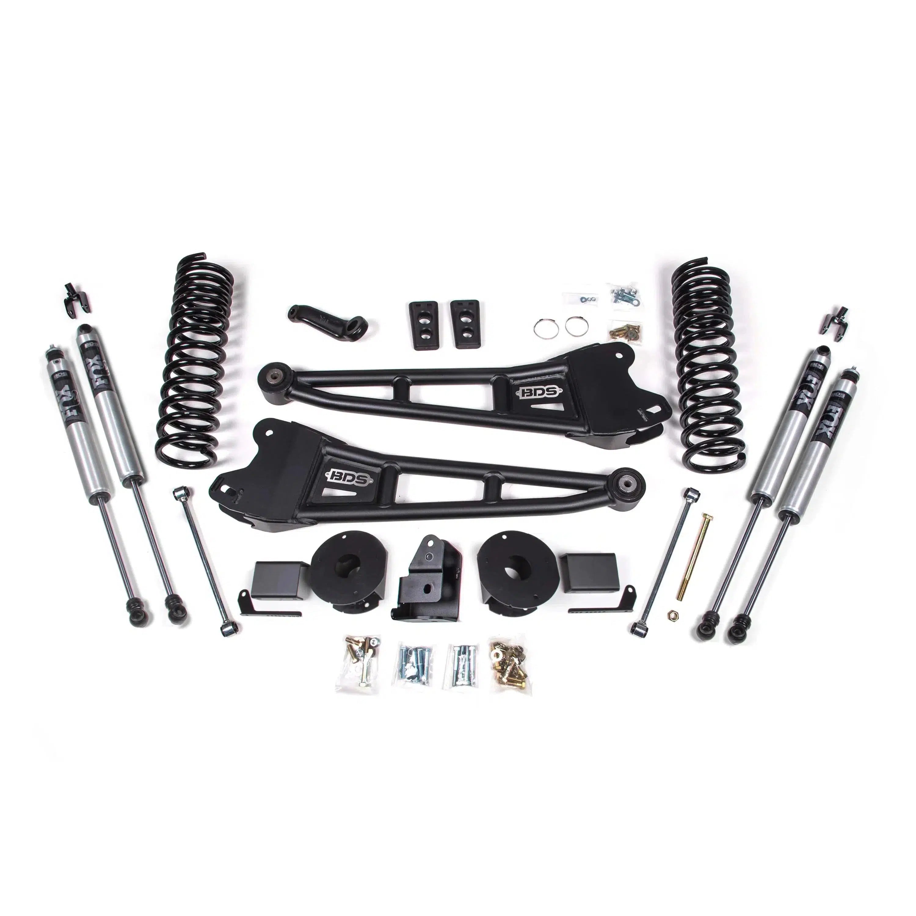 2014-2018 Cummins 4" Radius Arm Lift Kit (BDS1773H)-Lift Kit-BDS-Dirty Diesel Customs