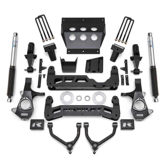 2014-2018 GMC 1500 7" Big Lift Kit w/ Stamped Steel Suspension (44-3472)-Lift Kit-ReadyLift-44-3472-Dirty Diesel Customs