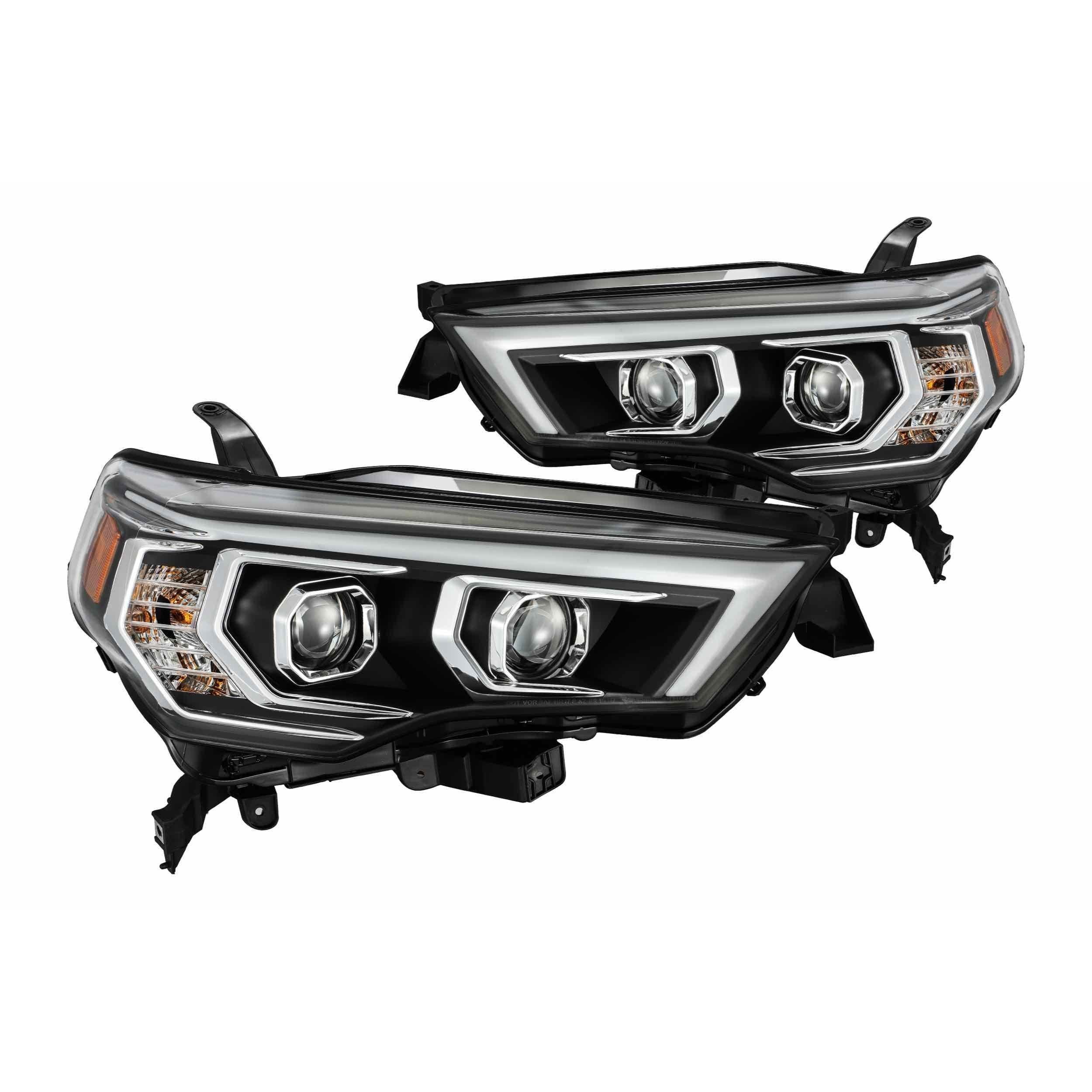 2014-2020 Toyota 4Runner Pro-Series Halogen Chrome Headlights (garage-sale-880731)-Headlights-AlphaRex-Dirty Diesel Customs