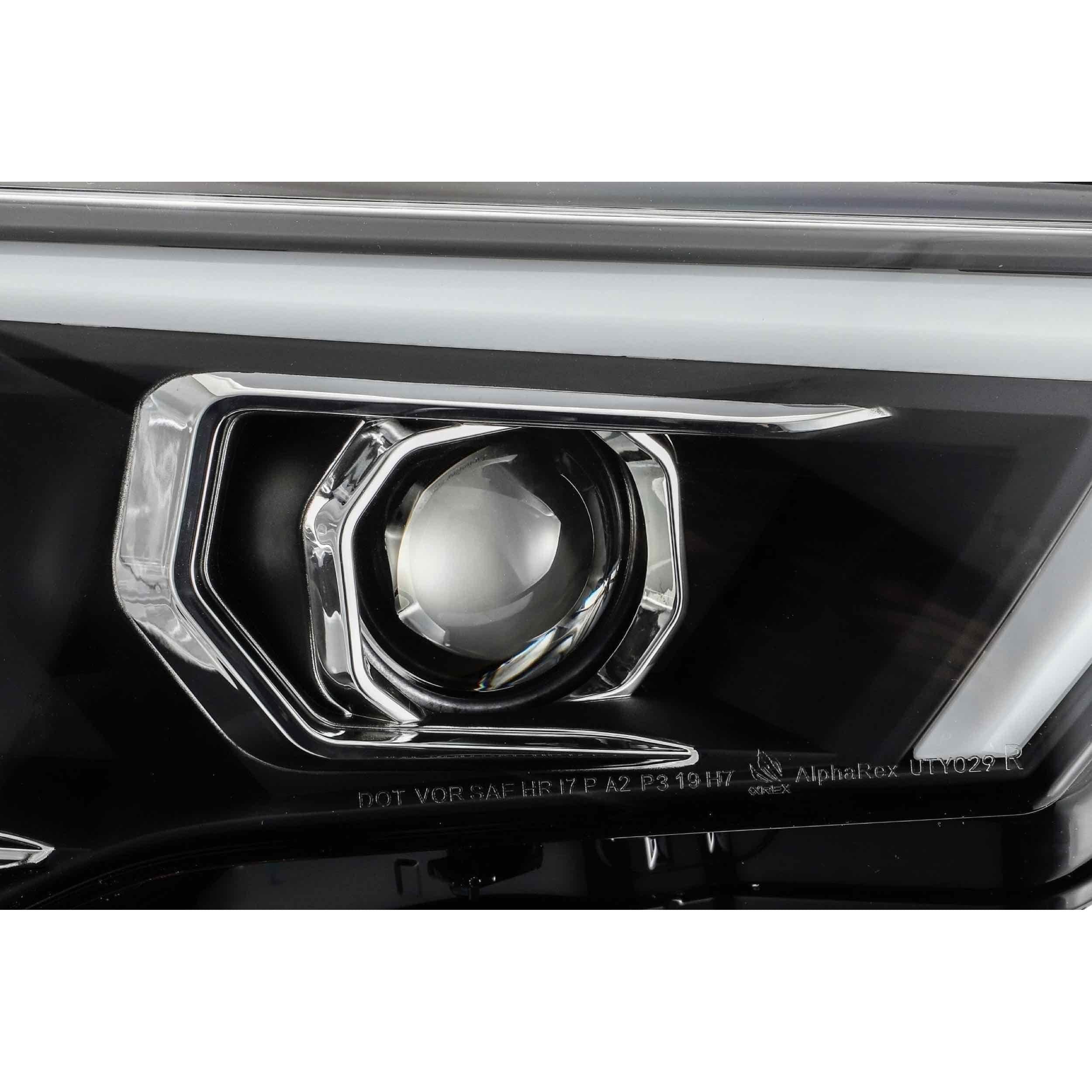 2014-2020 Toyota 4Runner Pro-Series Halogen Chrome Headlights (garage-sale-880731)-Headlights-AlphaRex-Dirty Diesel Customs