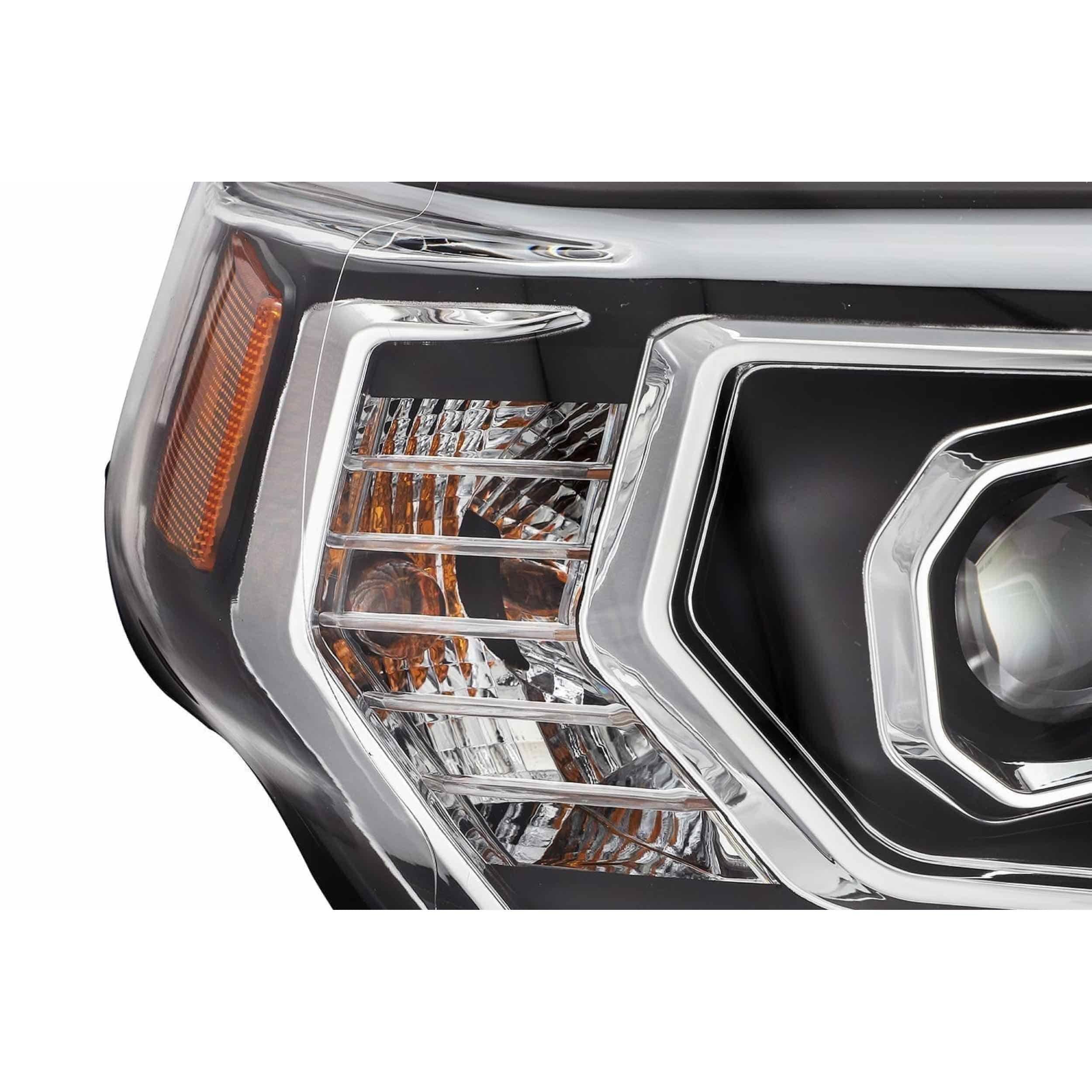 2014-2020 Toyota 4Runner Pro-Series Halogen Chrome Headlights (garage-sale-880731)-Headlights-AlphaRex-Dirty Diesel Customs