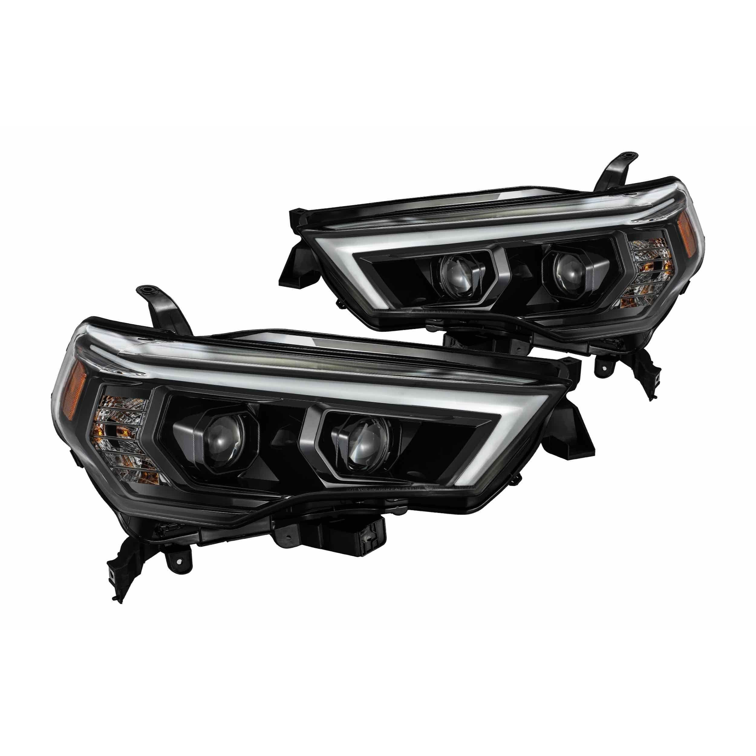 2014-2020 Toyota 4Runner Pro-Series Halogen Chrome Headlights (garage-sale-880731)-Headlights-AlphaRex-Dirty Diesel Customs