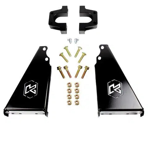 2014-2021 Polaris Death Grip Rear Sway Bar Frame Reinforcement Kit (KRZRRSB3)-Sway Bar Frame Reinforcement Kit-KRYPTONITE-KRZRRSB3-Dirty Diesel Customs