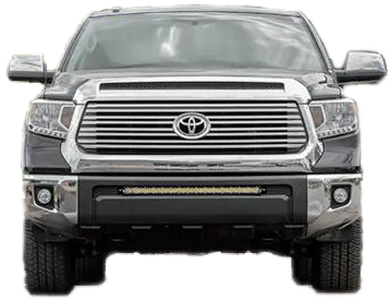 2014-2021 Tundra Bumper Mount w/ 32" SRS LED Light Bar (10-30245)-Light Bar Mounts-Speed Demon-10-30245-Dirty Diesel Customs