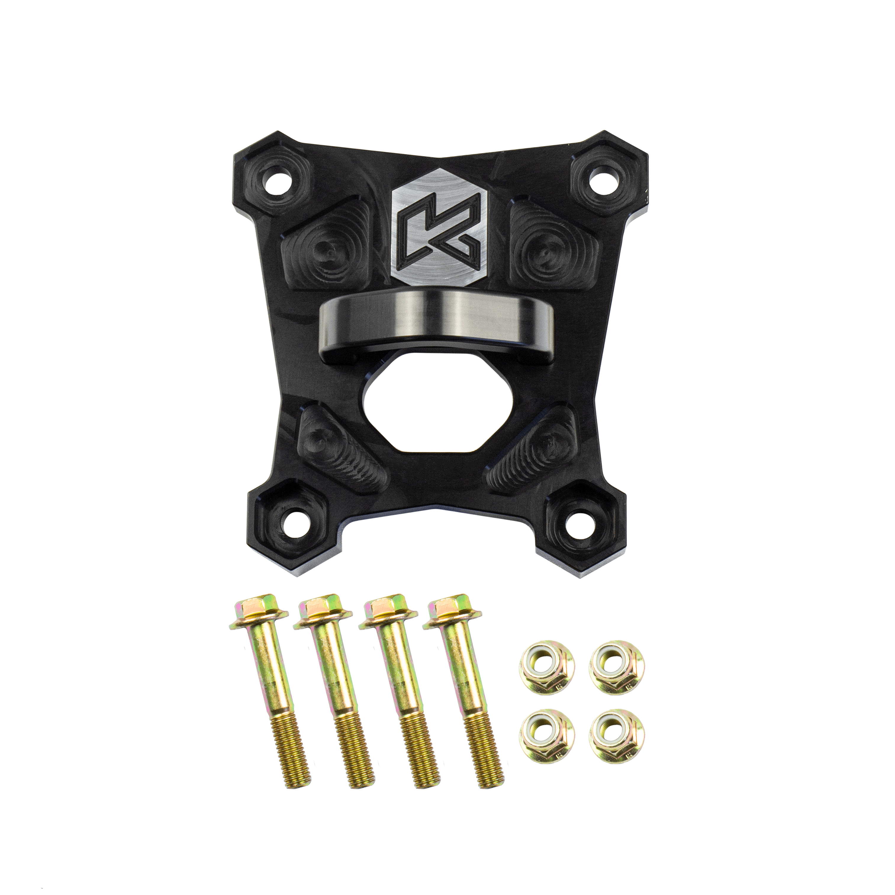 2014-2023 Polaris Death Grip Rear Radius Plate (KRZRRPX)-UTV Steering Components-KRYPTONITE-KRZRRP1-Dirty Diesel Customs