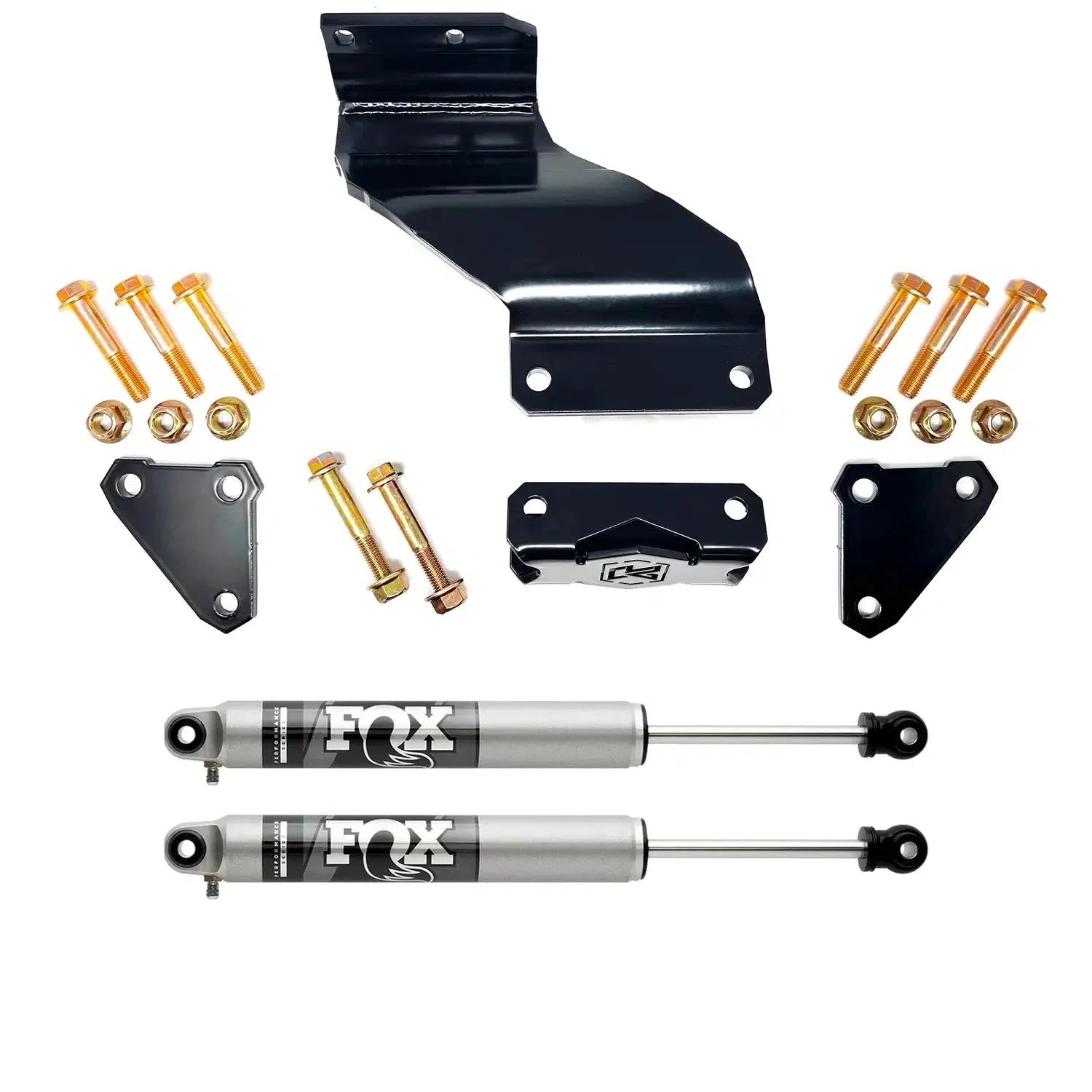 2014-2024 Cummins Death Grip Dual Steering Stabilizer Kit (KRDSS14X)-Steering Stabilizer-KRYPTONITE-KRDSS14S-Dirty Diesel Customs