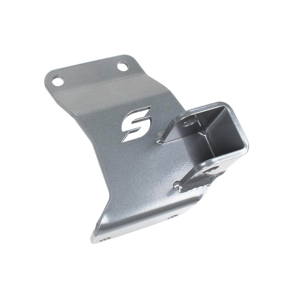 2014+ Cummins Steering Stabilizer Relocation Bracket (8703-02)-Steering Stabilizer Brackets-Synergy MFG-8703-02-Dirty Diesel Customs