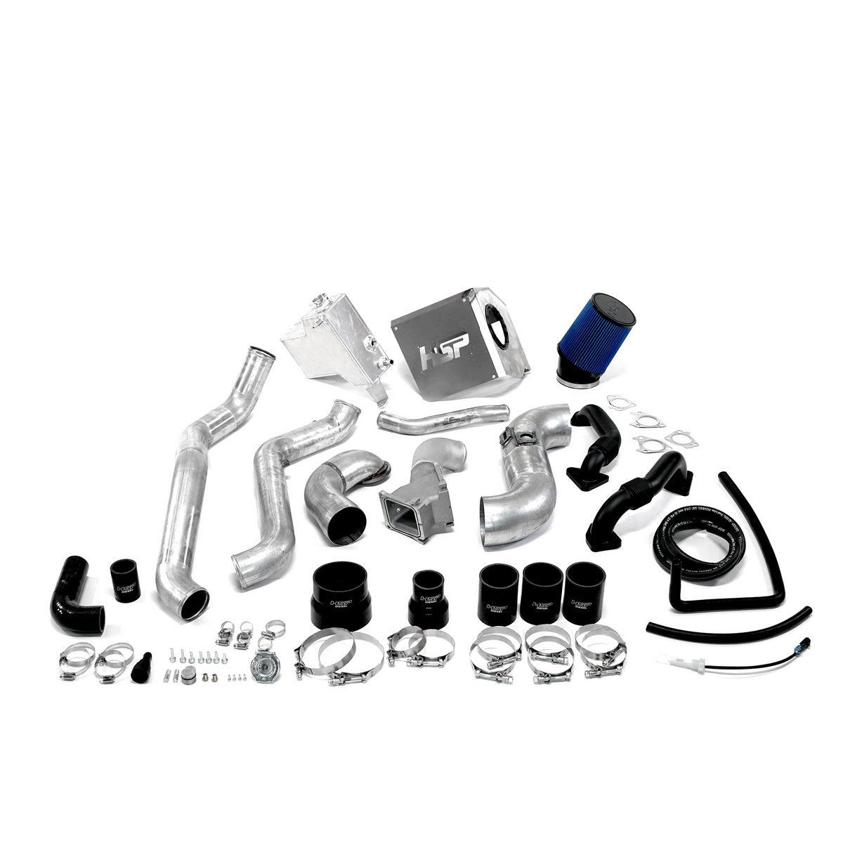 2015-2016 Duramax Deluxe Max Air Flow Bundle (584-3-HSP)-Intake Kit-HSP Diesel-584-3-HSP-RAW-Dirty Diesel Customs