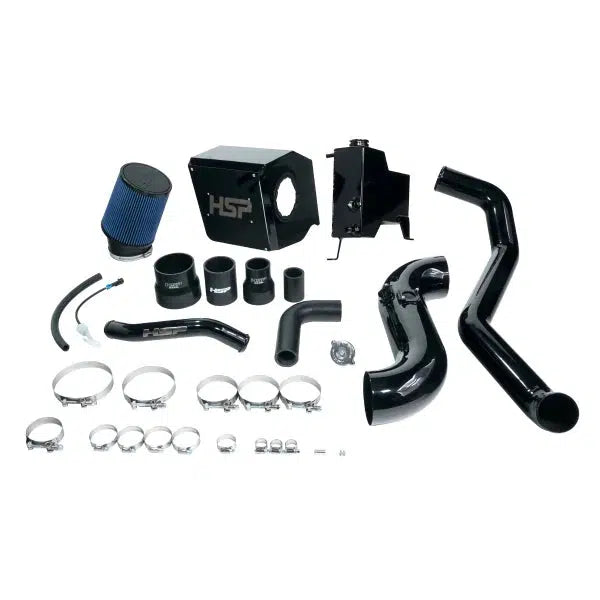 2015-2016 Duramax Deluxe No Bridge / Cold Side Bundle Kit (HSP-D-594-3-HSP)-Intake Kit-HSP Diesel-HSP-D-594-3-HSP-GB-Dirty Diesel Customs